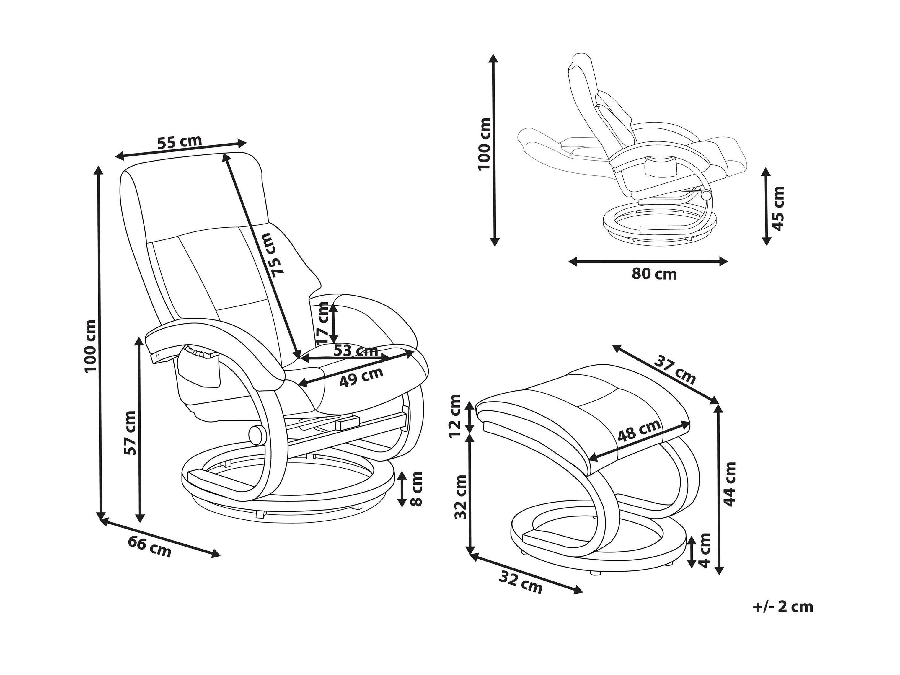Fotelis Berwyn 877 (Juoda)