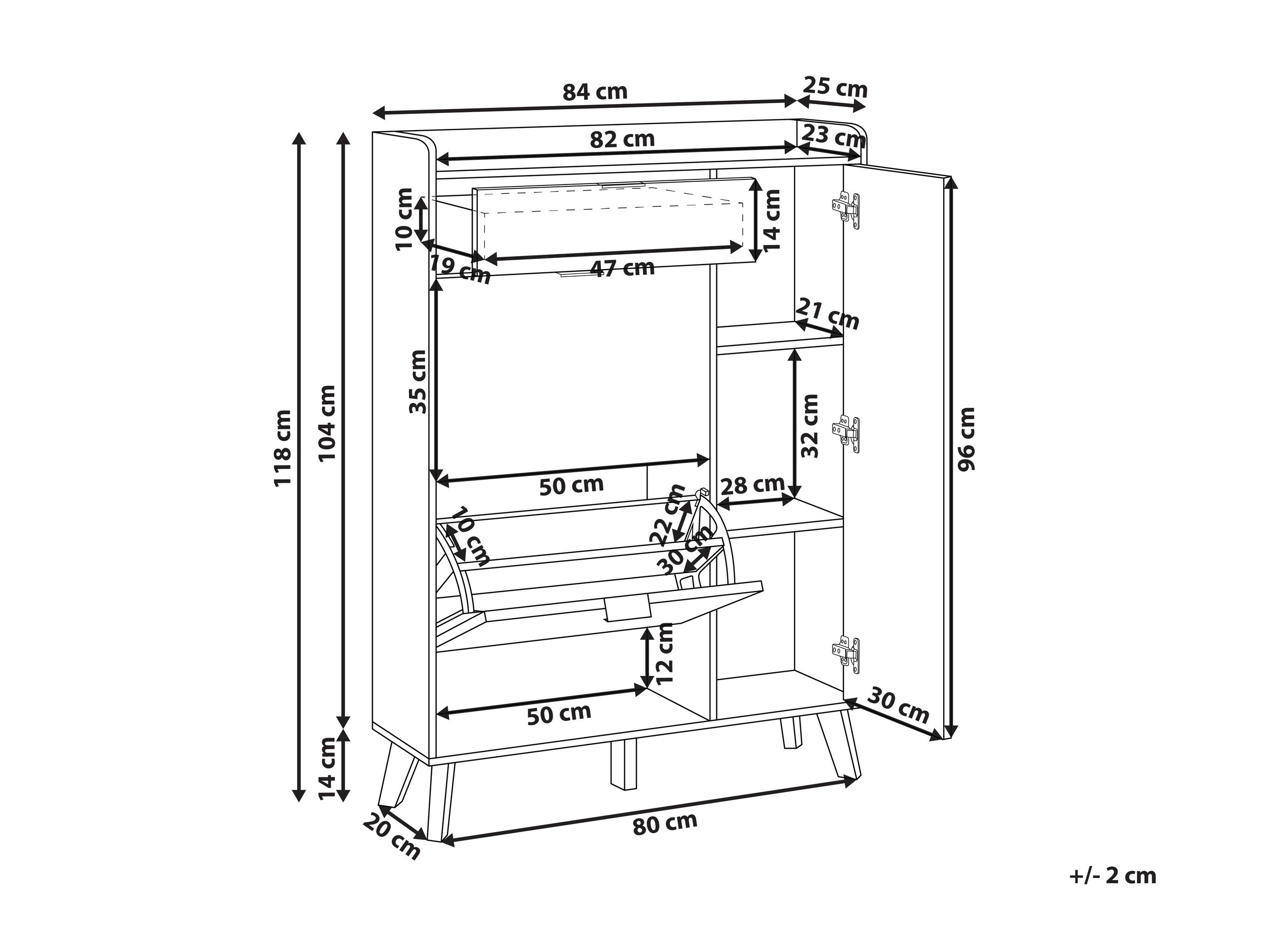 Batų dėžė Berwyn 2876