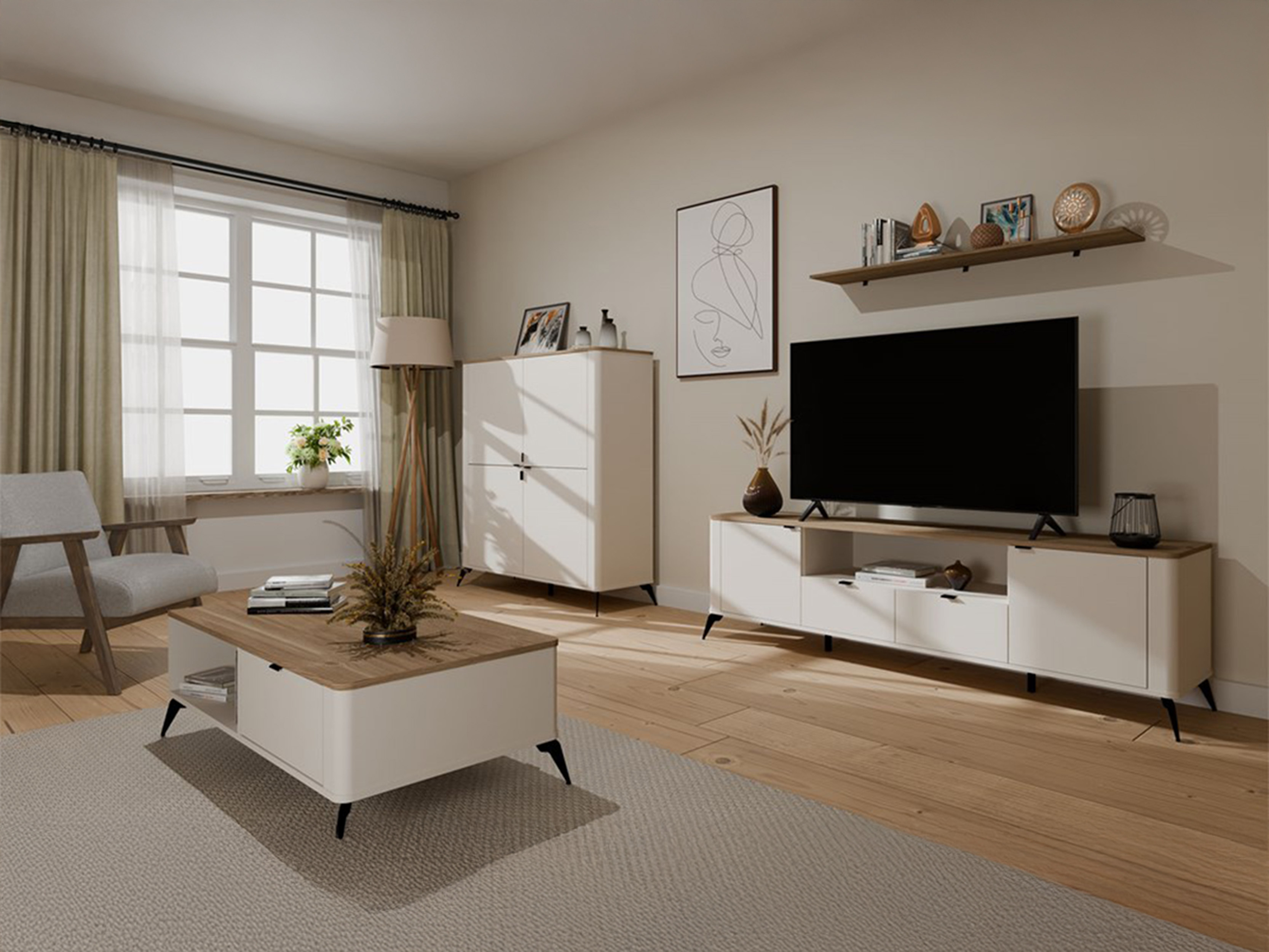 TV staliukas Soavie 104