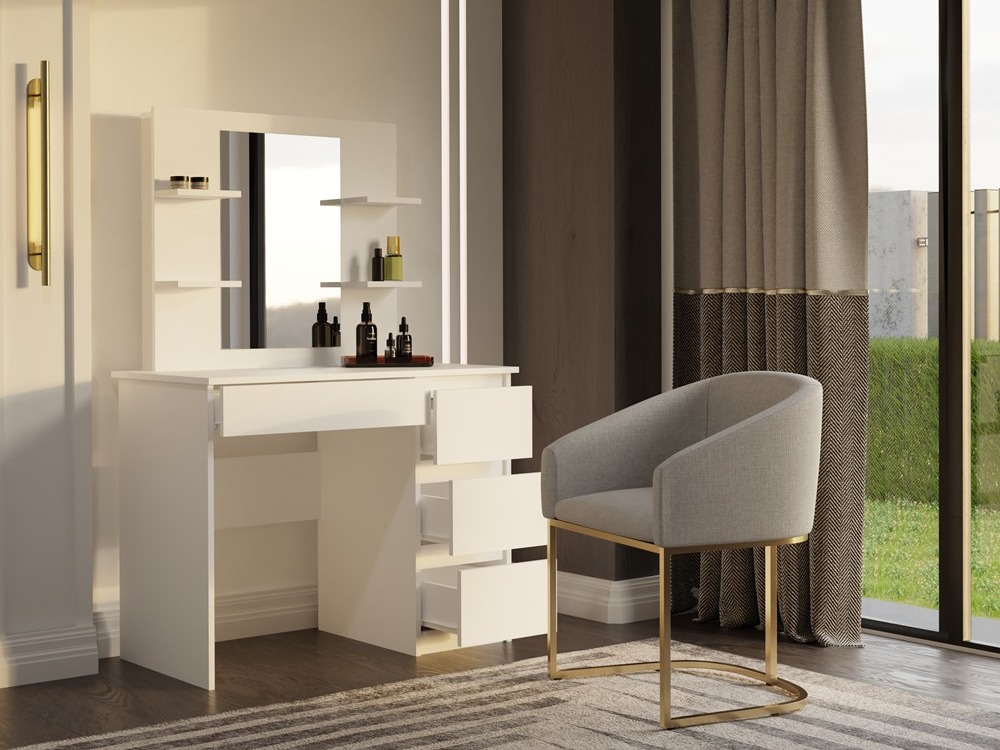 Makiažo staliukas Mandeville 351 (Dešininis)