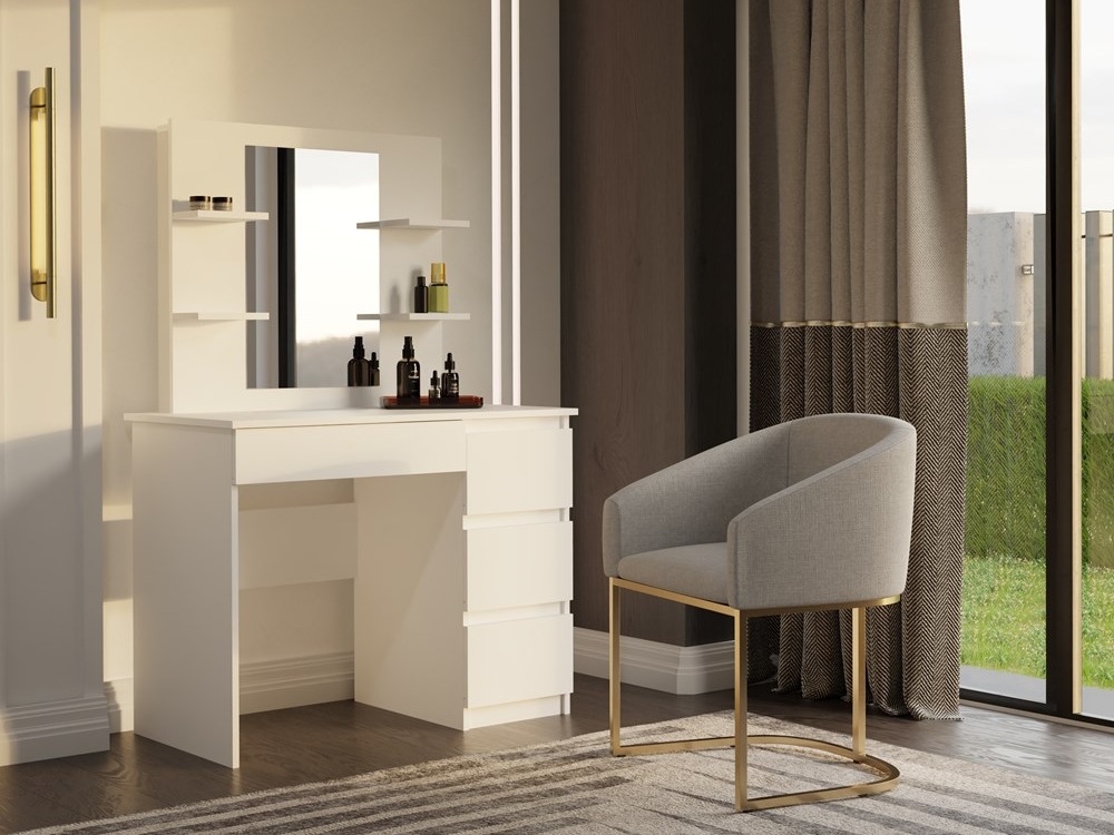 Makiažo staliukas Mandeville 351 (Dešininis)