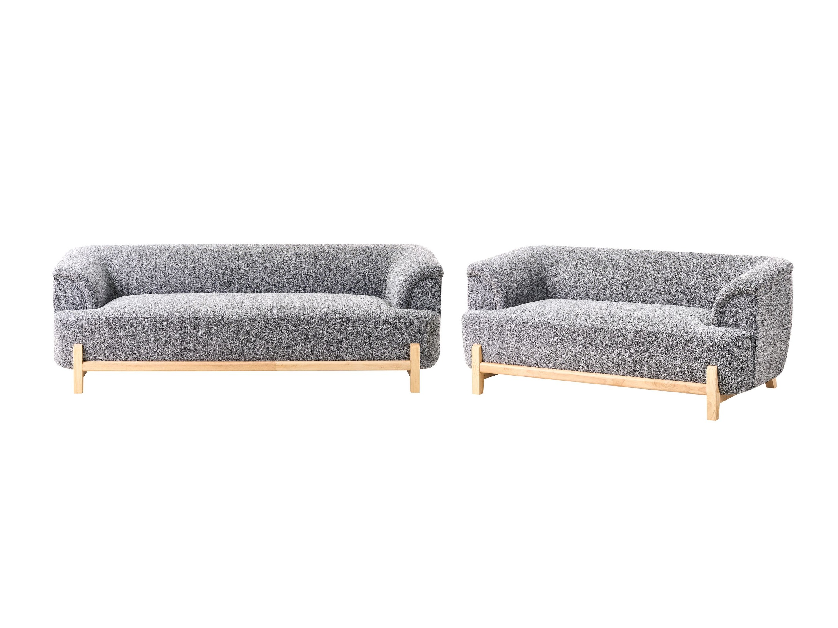 Minkštų baldų komplektas Berwyn 2881 (Pilka)