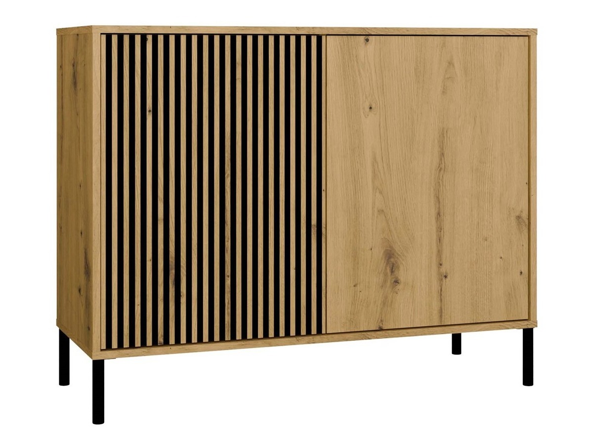 Spintelė Orlsone 109 (Artisan ąžuolas + Juoda)