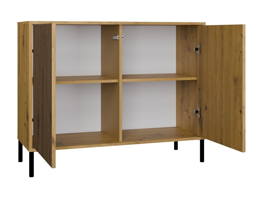 Spintelė Orlsone 109 (Artisan ąžuolas + Juoda)