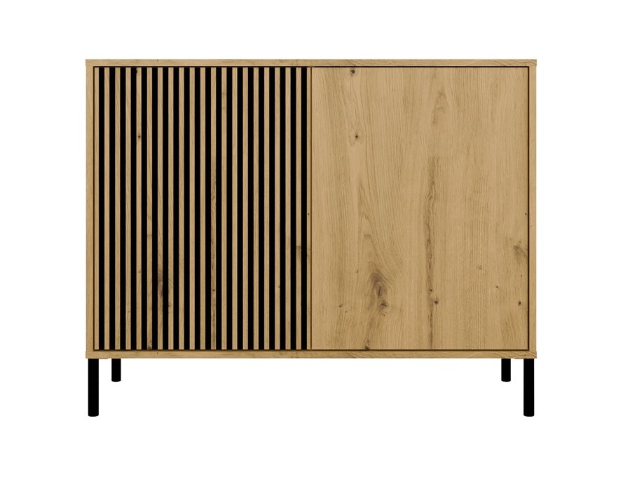 Spintelė Orlsone 109 (Artisan ąžuolas + Juoda)