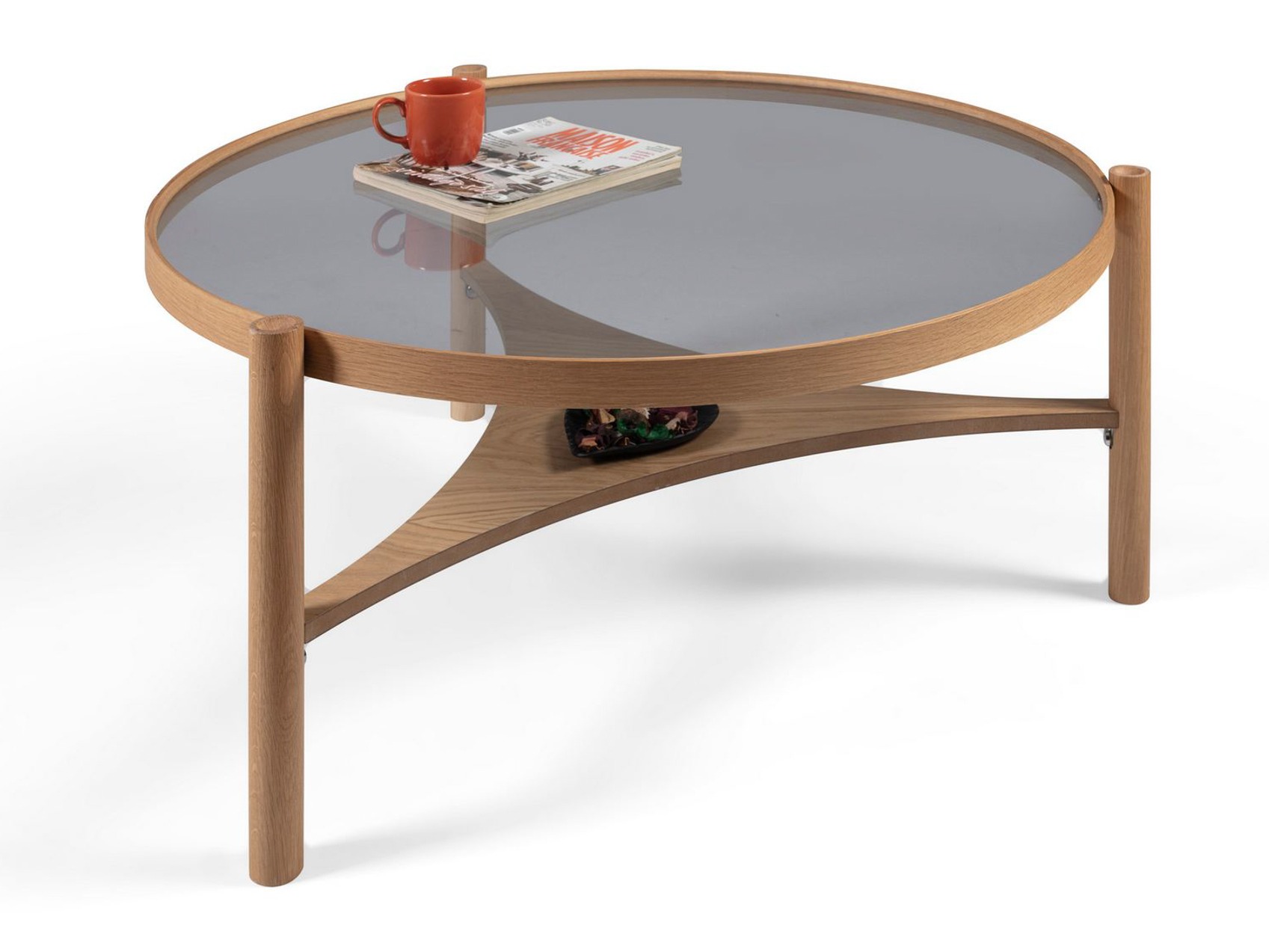 Žurnalinis staliukas Kailua 2661 (Ąžuolas)