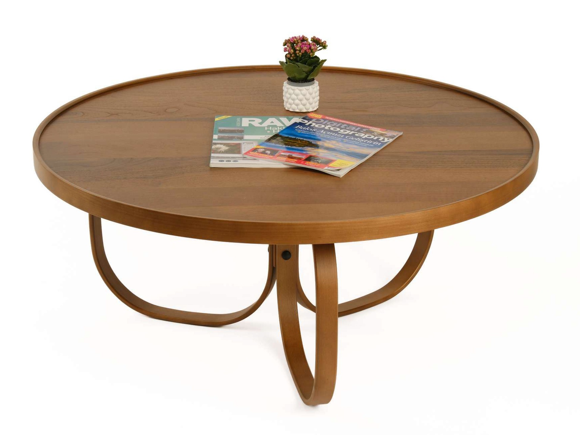 Žurnalinis staliukas Kailua 2666 (Graikinis riešutas)