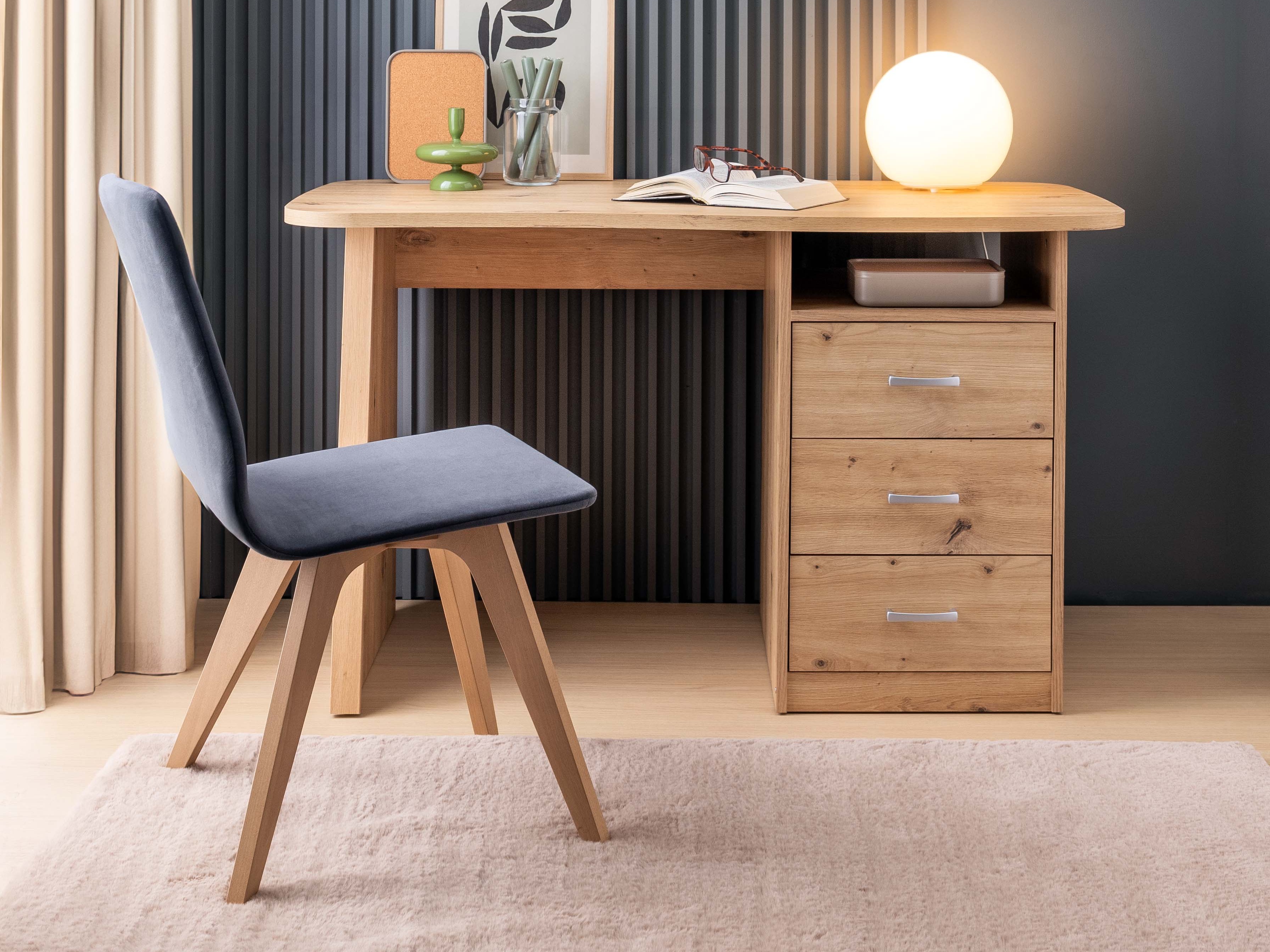 Darbo stalas Ontario 204 (Artisan ąžuolas)