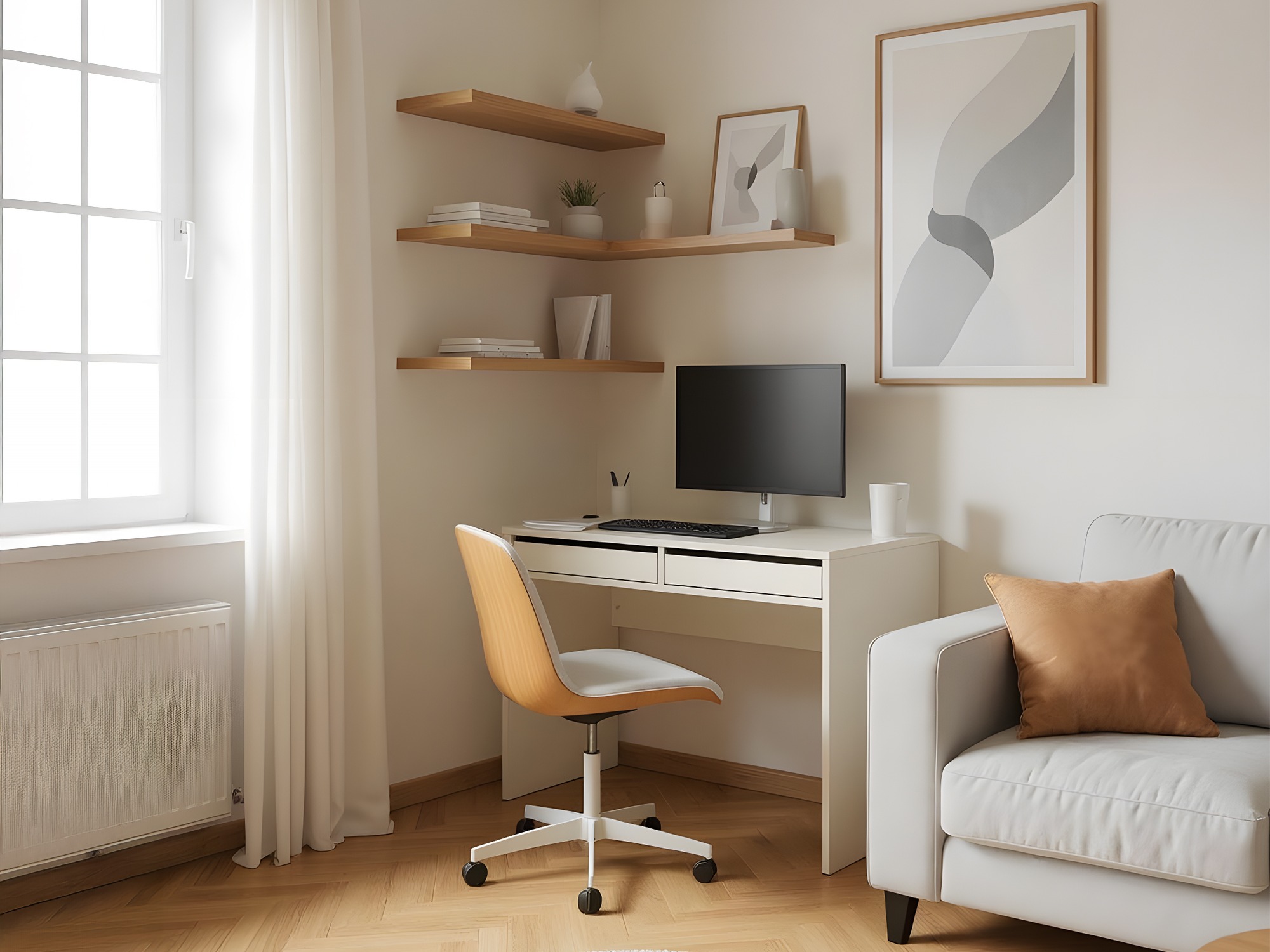 Darbo stalas Ontario 207 (Balta)