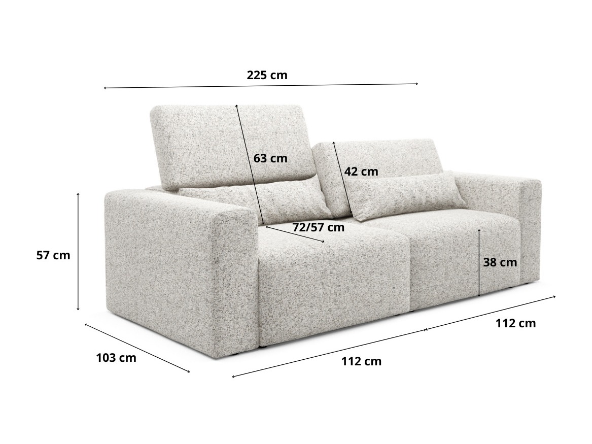 Modulinė sofa Virorle 104 (Puente 03)