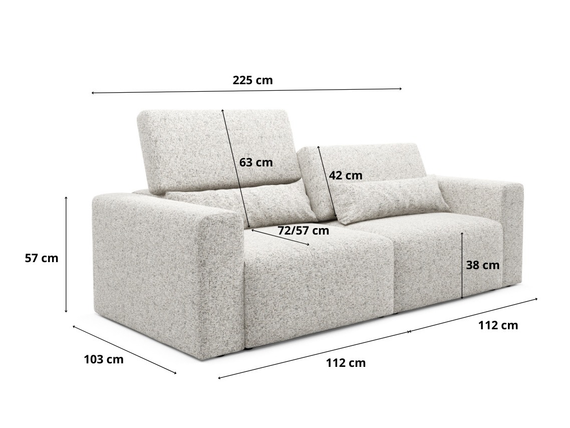 Modulinė sofa Virorle 104 (Puente 06)