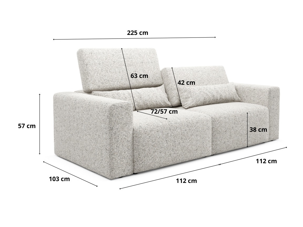 Modulinė sofa Virorle 104 (Puente 11)