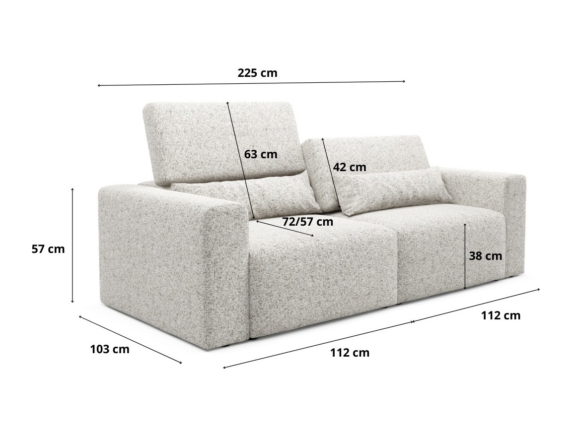 Modulinė sofa Virorle 104 (Puente 80)