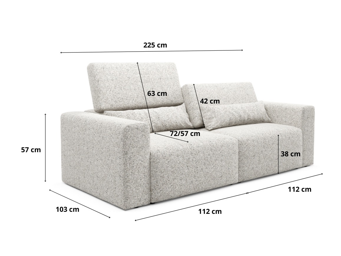 Modulinė sofa Virorle 104 (Puente 92)