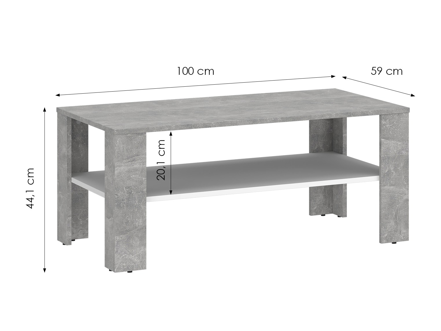 Žurnalinis staliukas Ontario 201