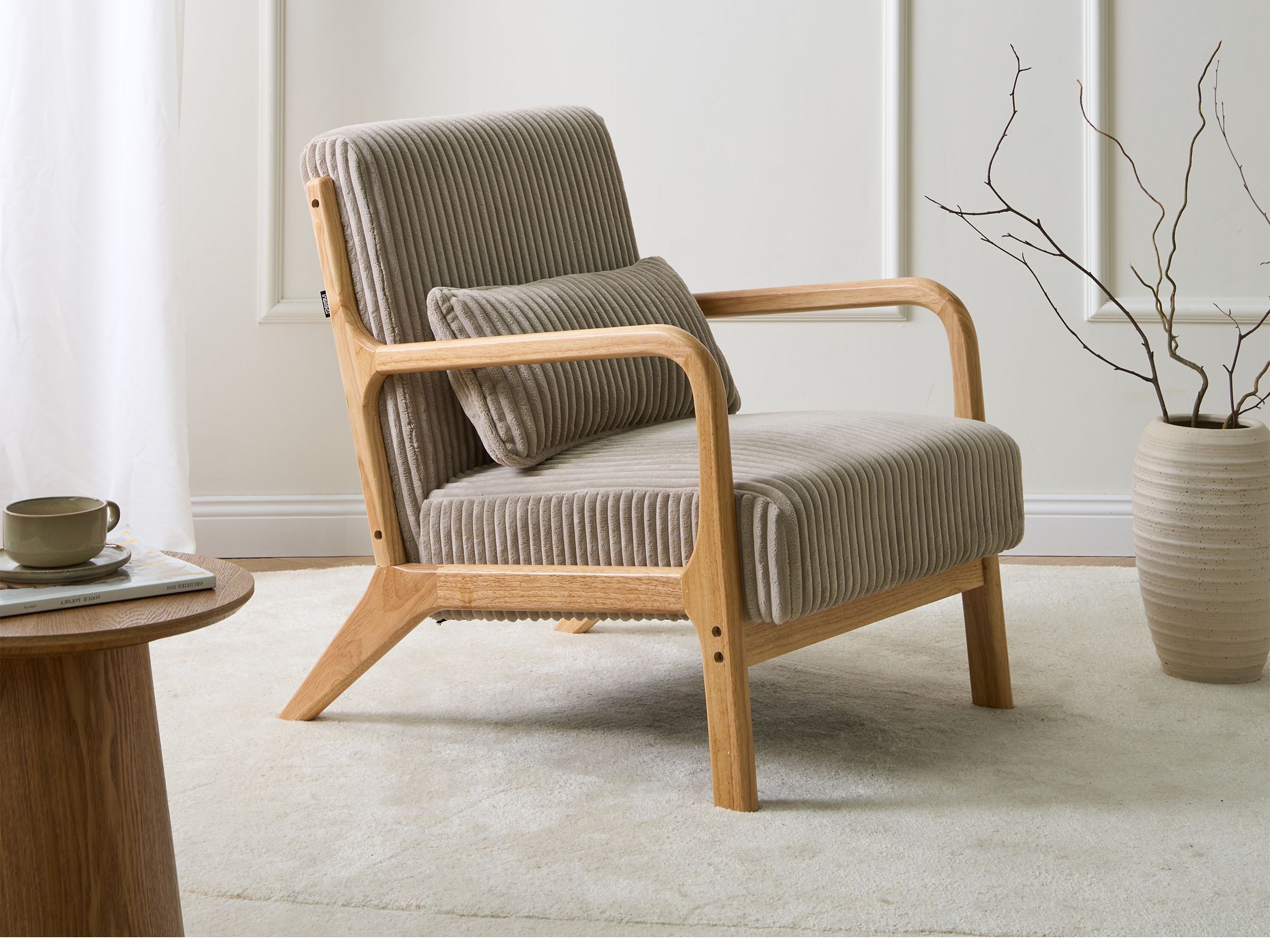 Fotelis Berwyn 2883 (Smėlinė)