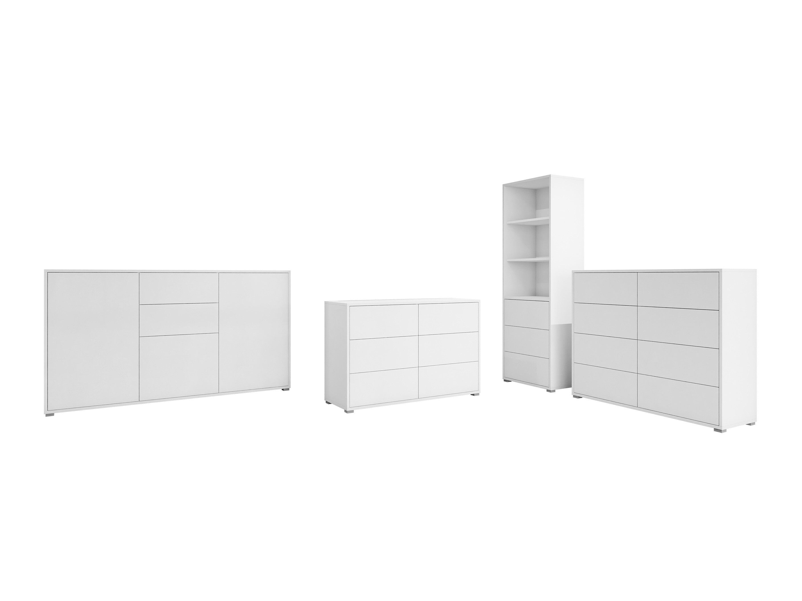 Svetainės komplektas Comfivo Fersoe 108 (Balta)