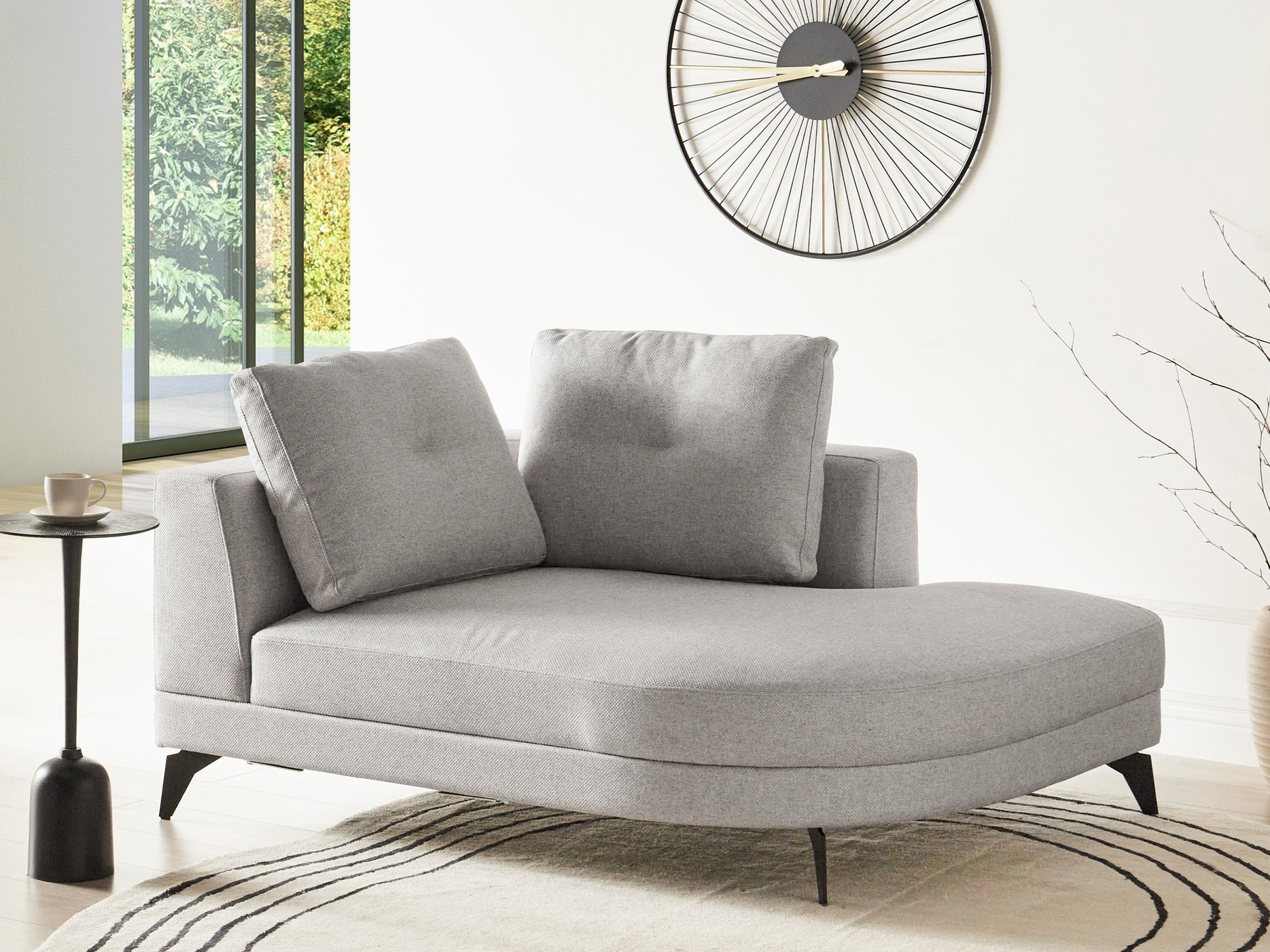 Kušetė Berwyn 2889 (Pilka)