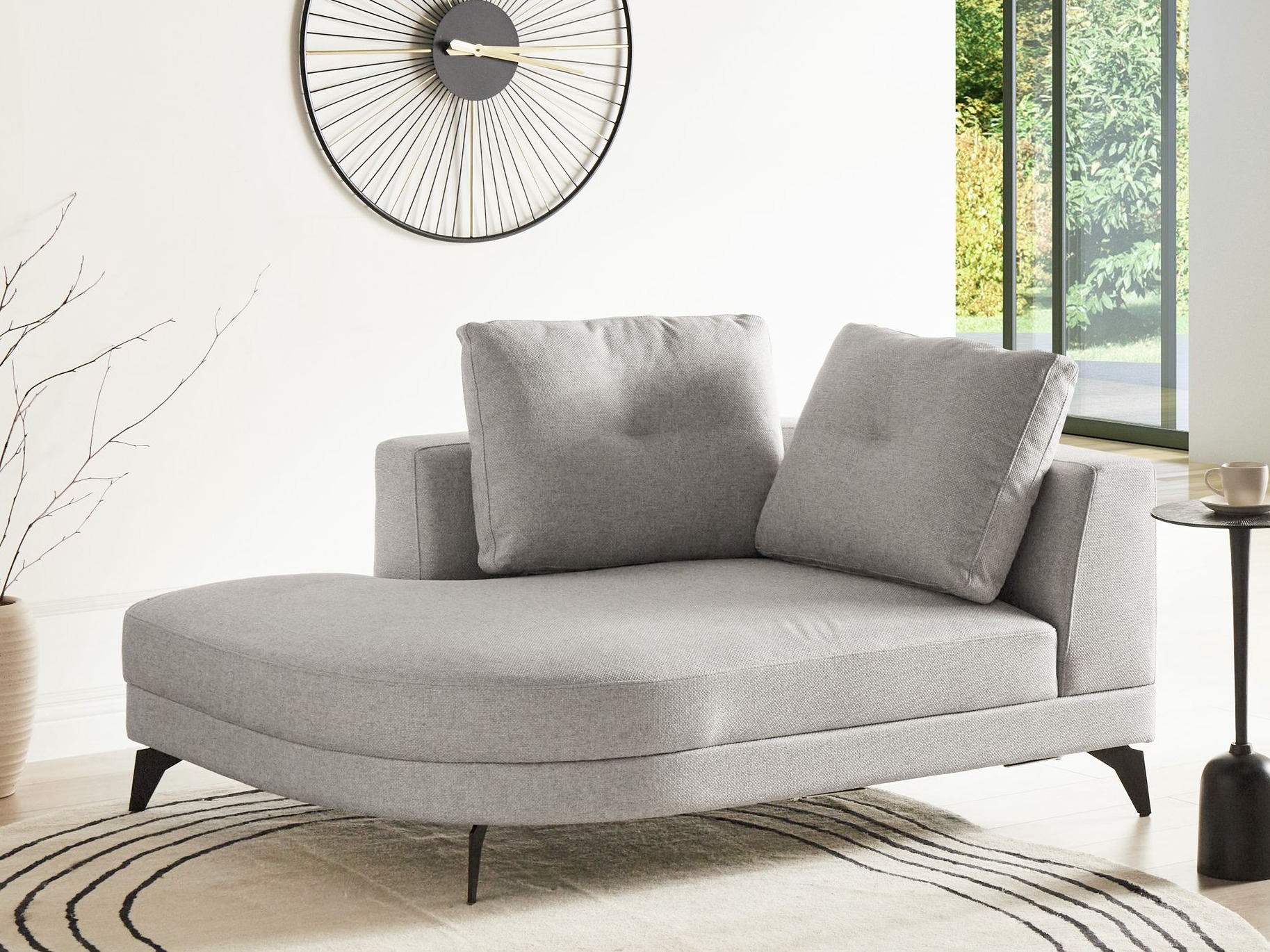 Kušetė Berwyn 2889 (Pilka)