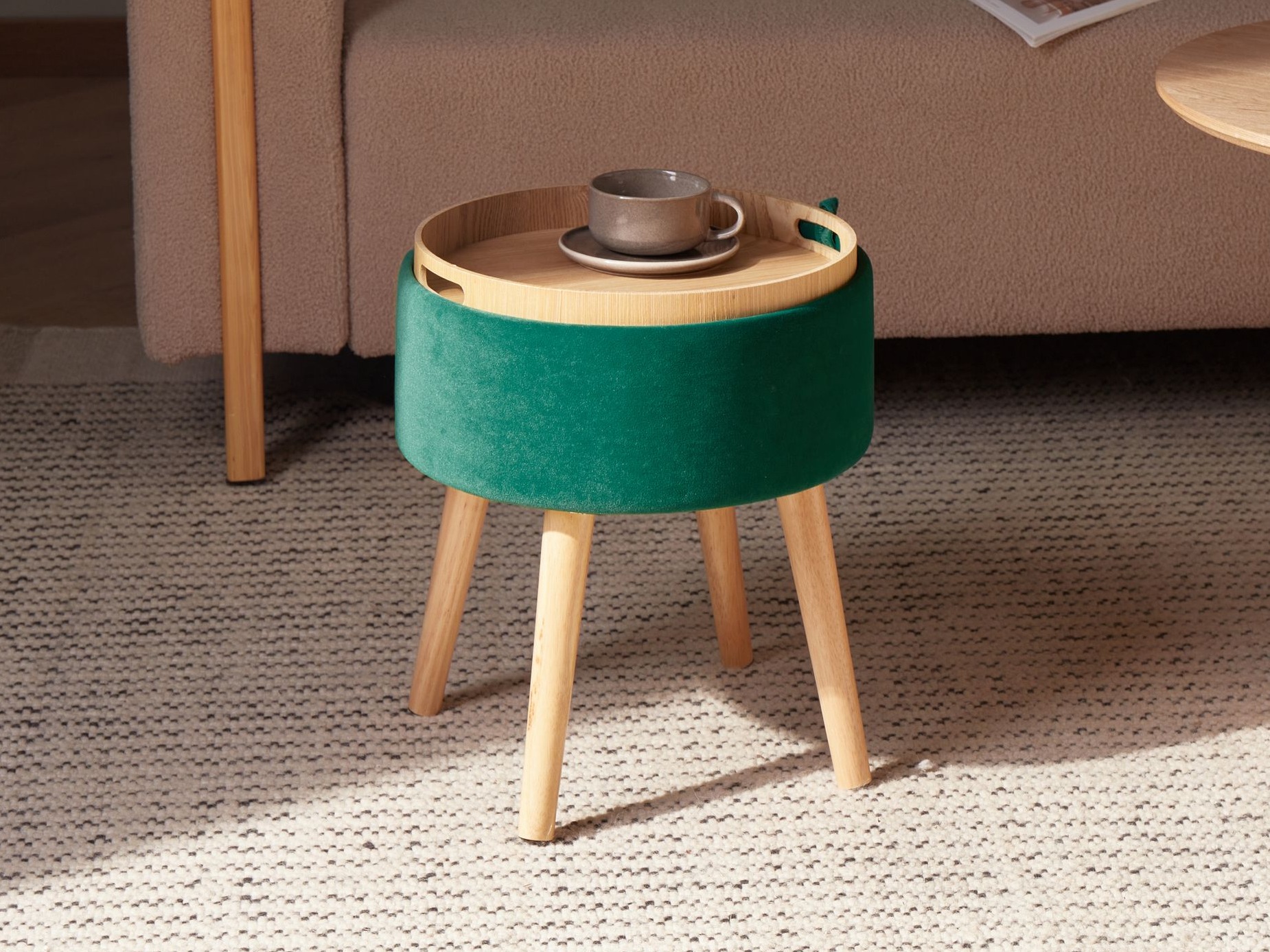 Pufas Berwyn 2888 (Tamsi žalia)