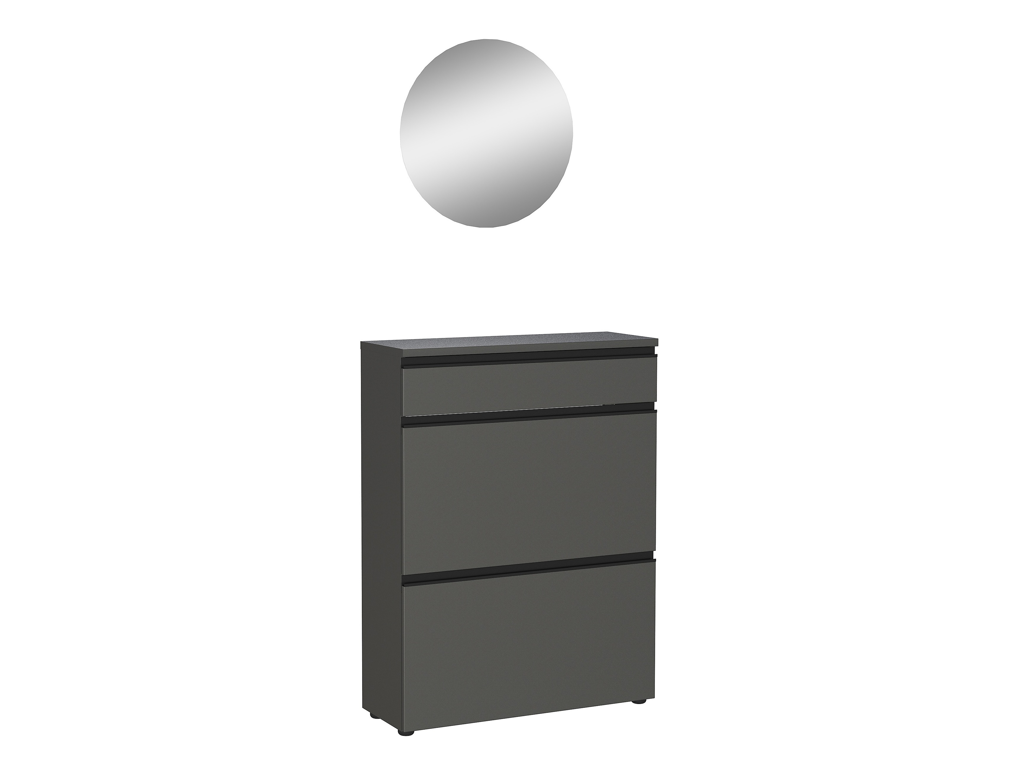 Prieškambario komplektas Sacramento 532 (Grafitas)