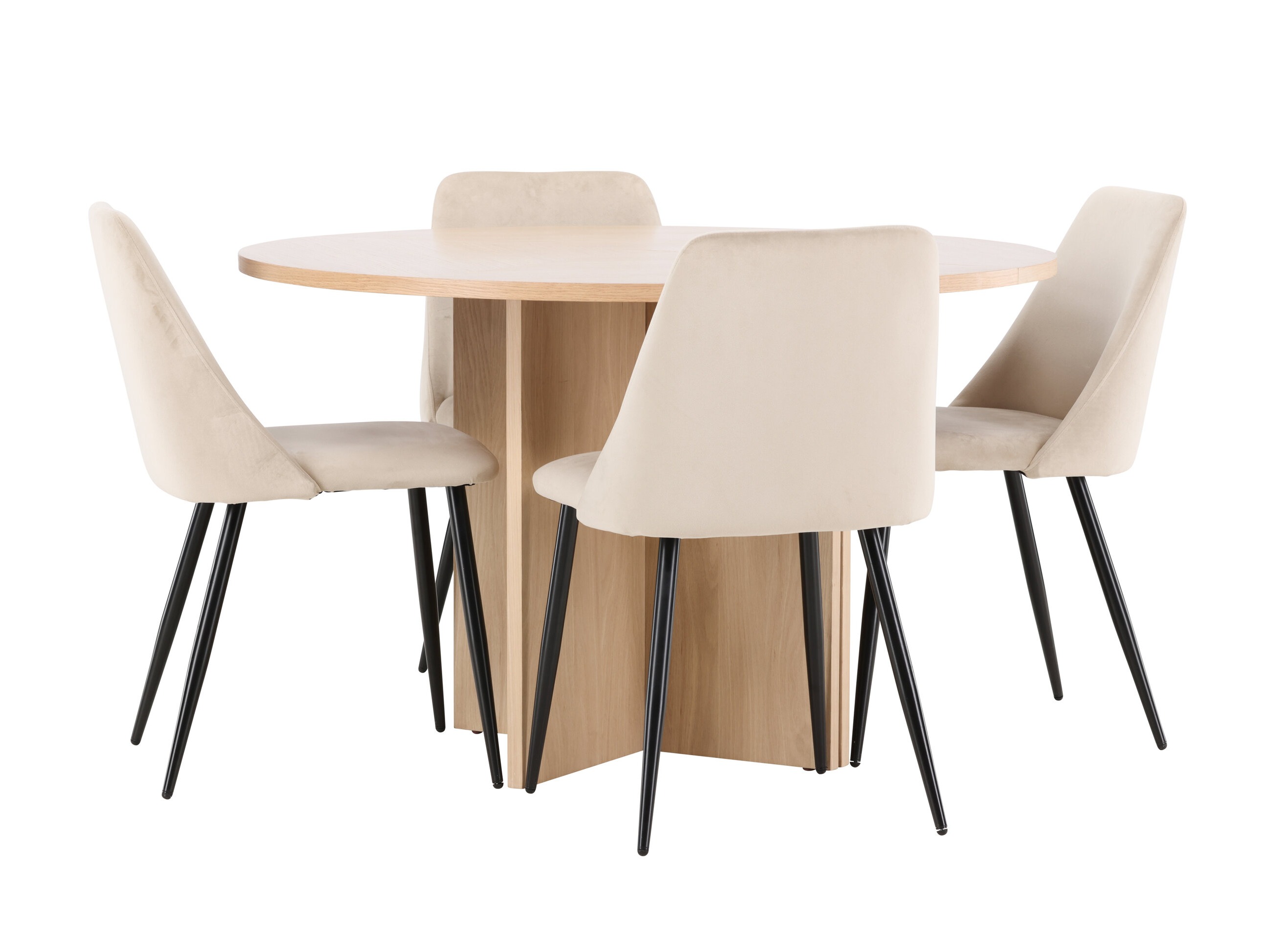 Valgomojo komplektas Dallas 4991 (Ąžuolas)