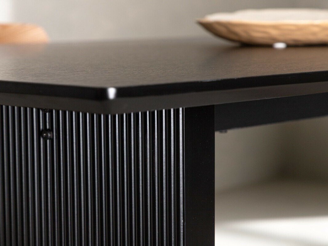 Valgomojo komplektas Dallas 4993 (Juoda)