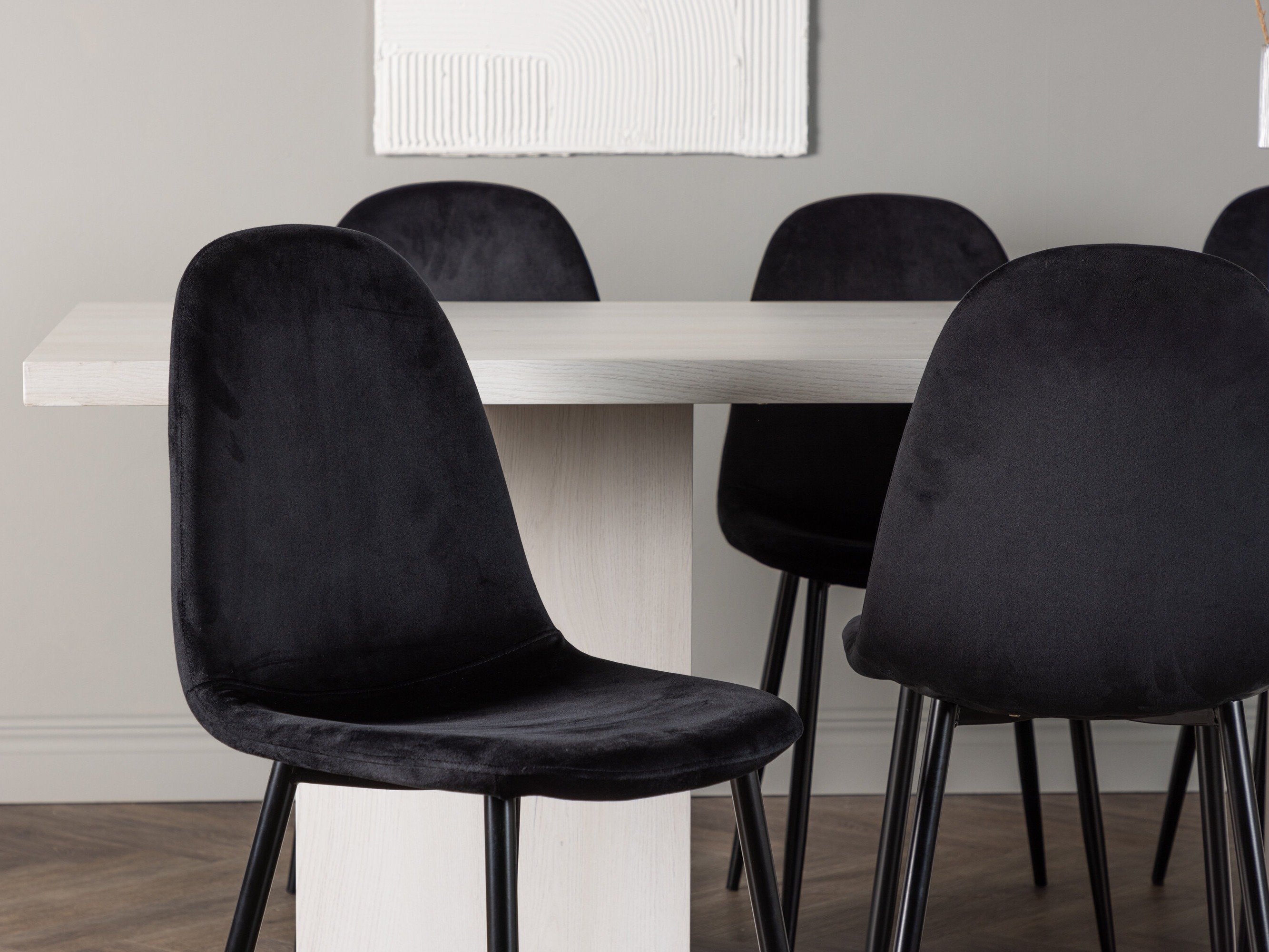 Valgomojo komplektas Dallas 4997 (Juoda)