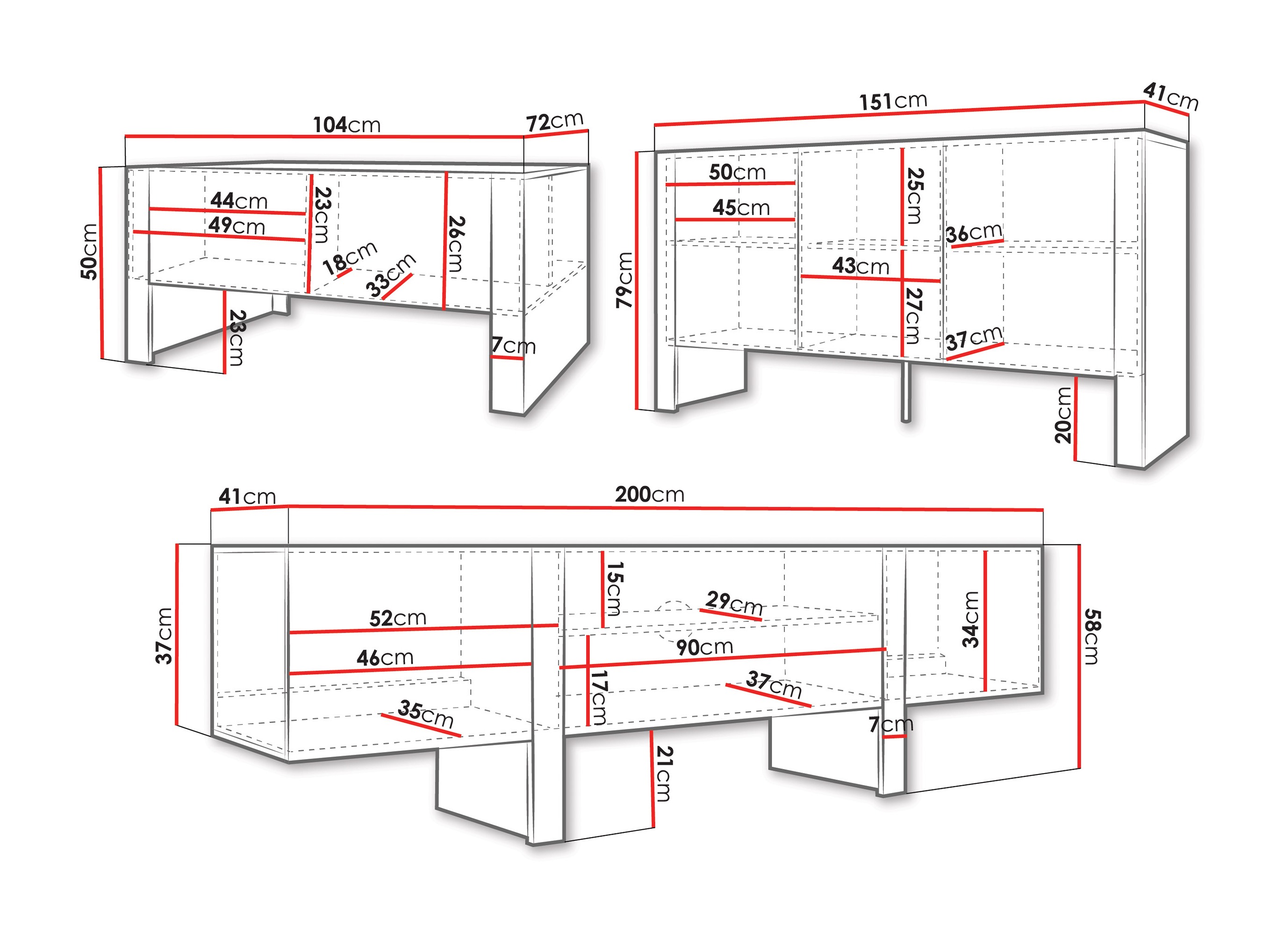 Svetainės komplektas Sorfloi 104