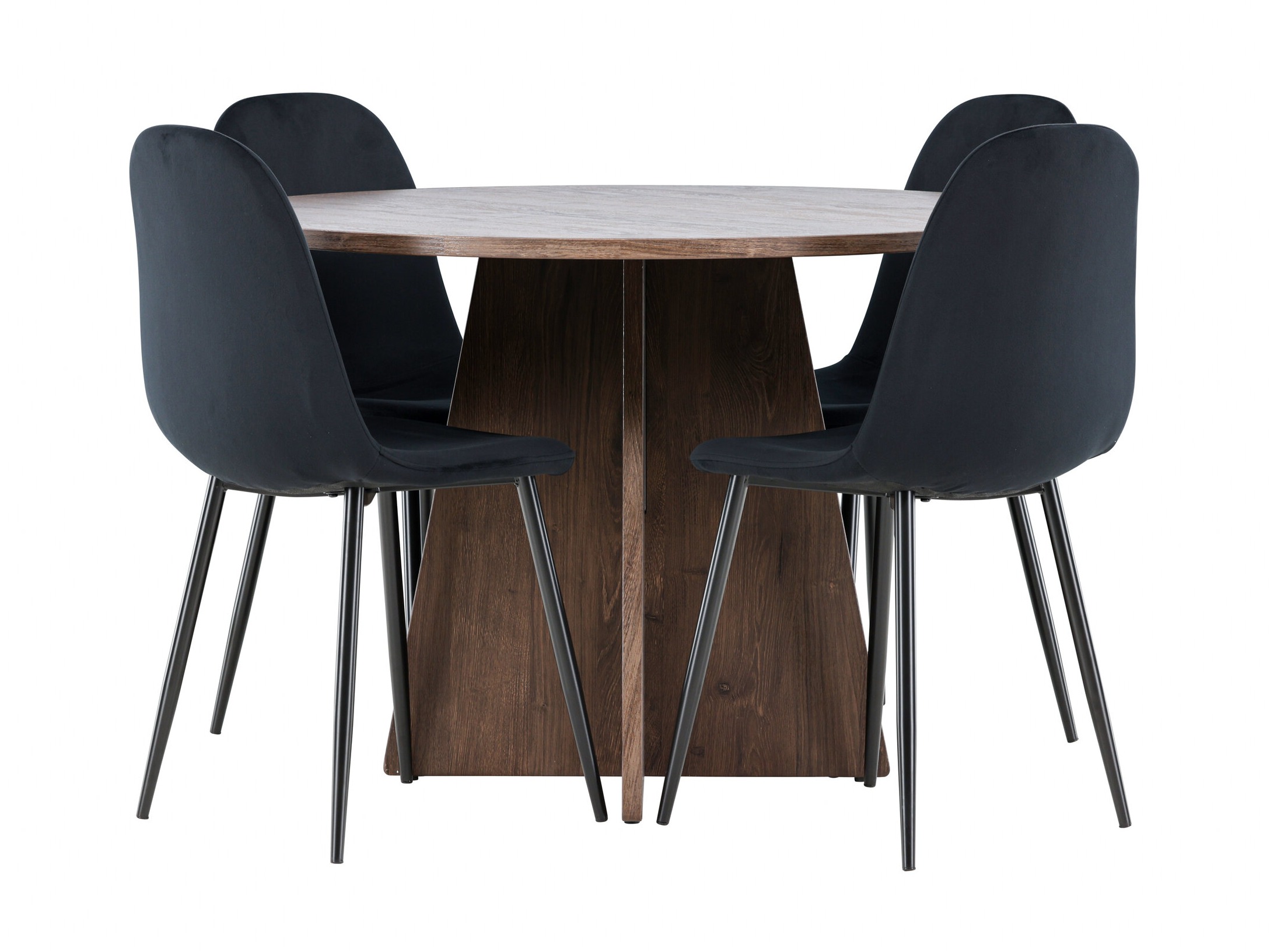Valgomojo komplektas Dallas 5009 (Juoda)