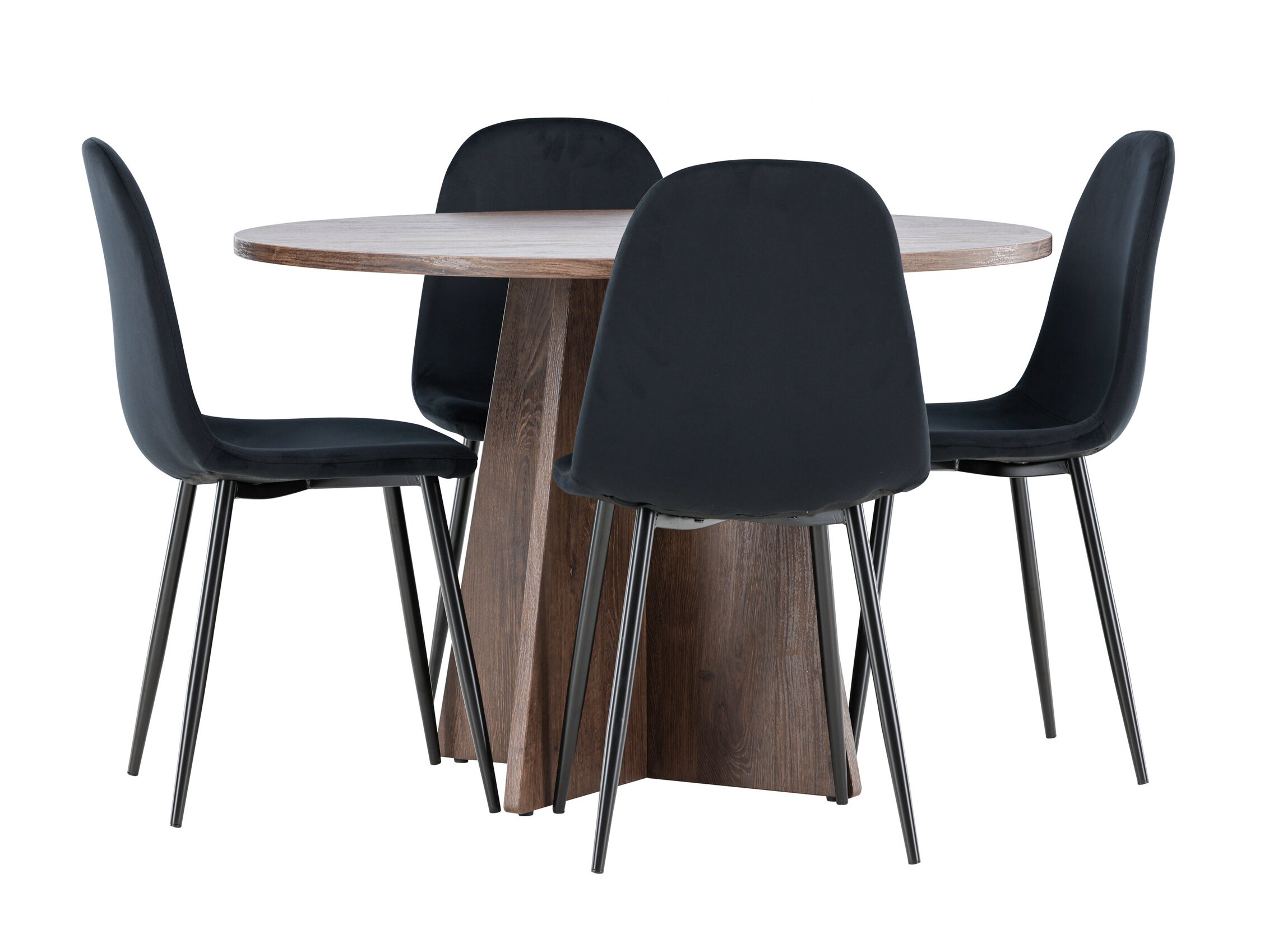 Valgomojo komplektas Dallas 5009 (Juoda)