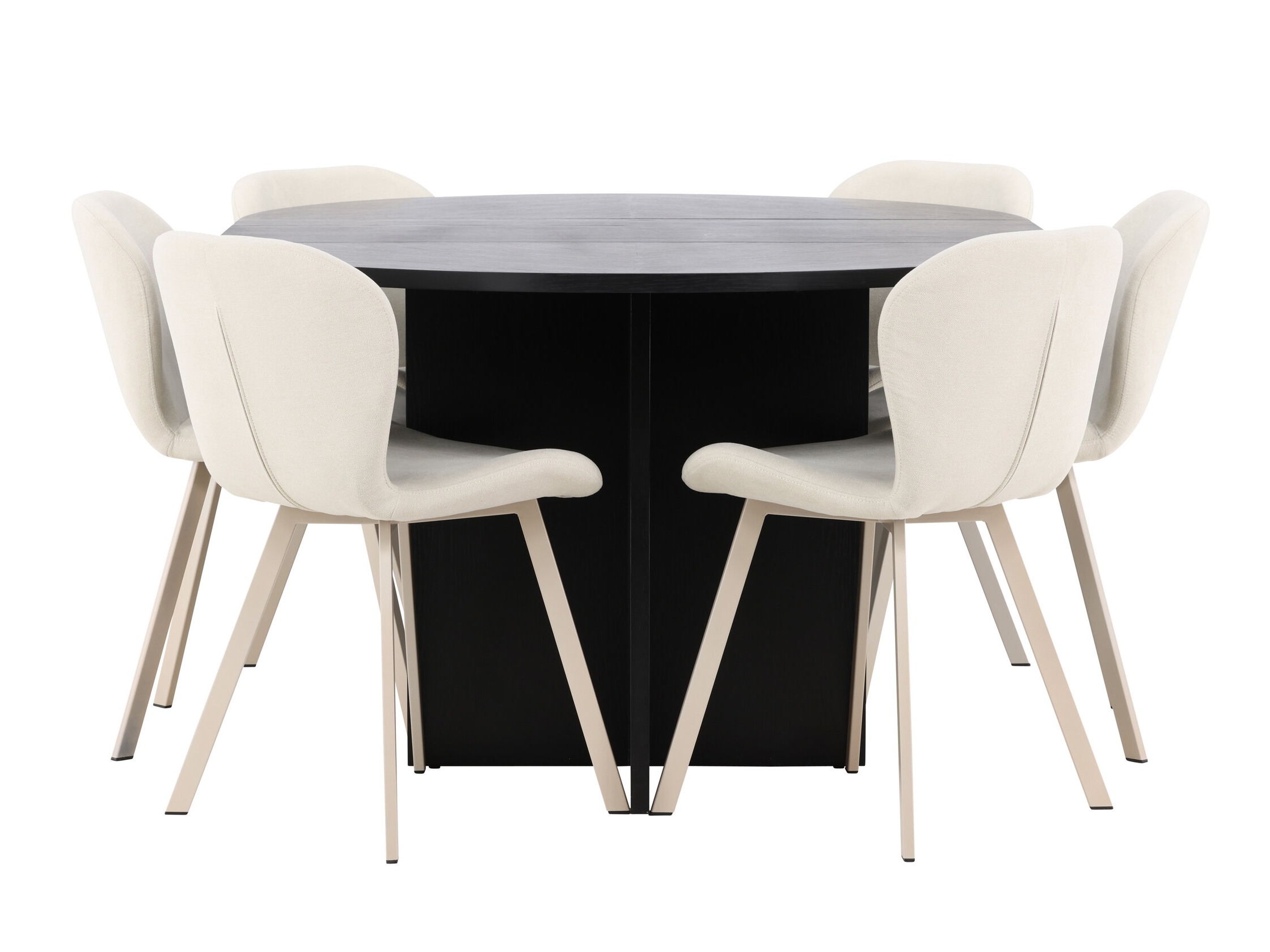 Valgomojo komplektas Dallas 5010 (Juoda)