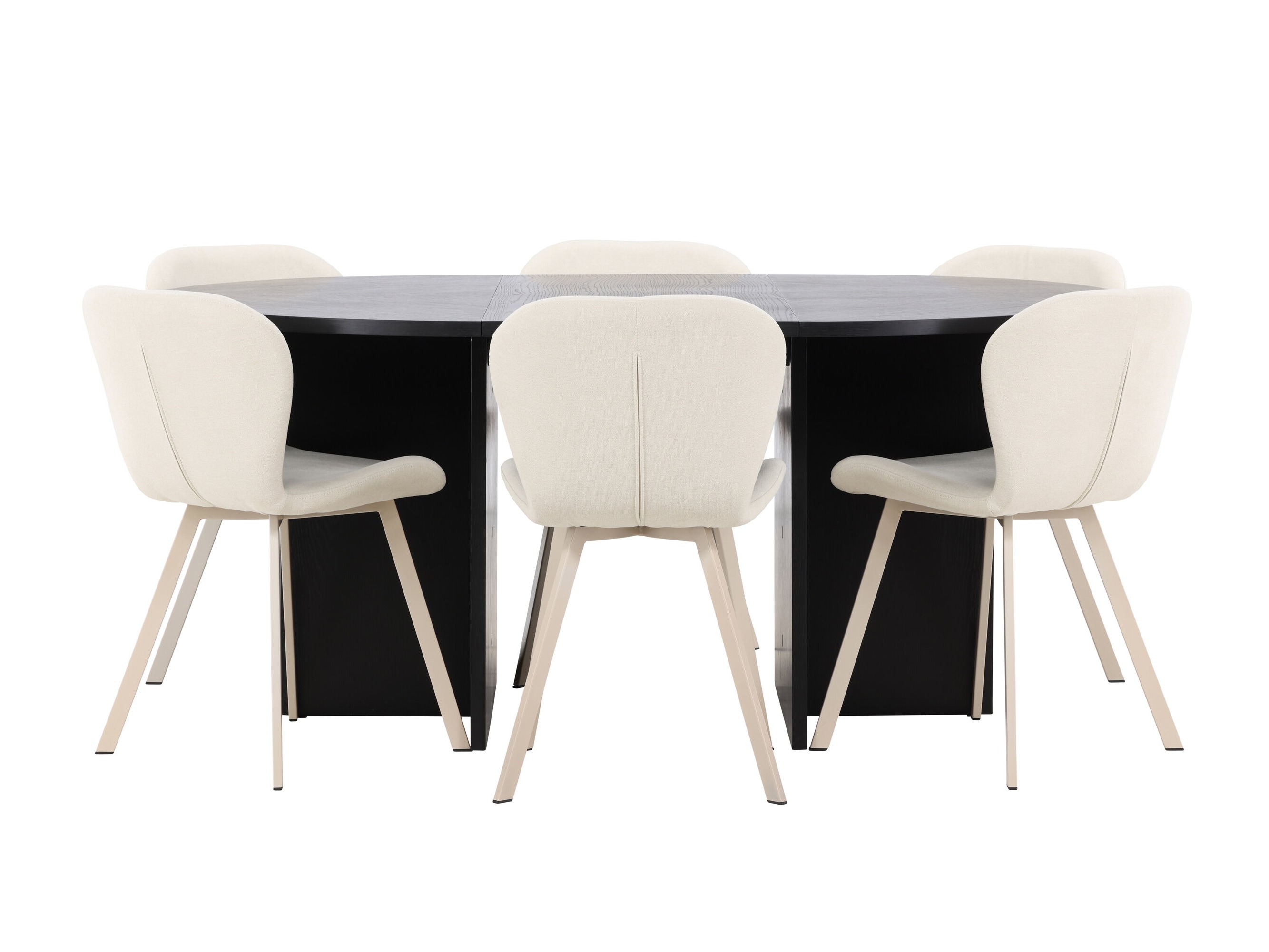 Valgomojo komplektas Dallas 5010 (Juoda)