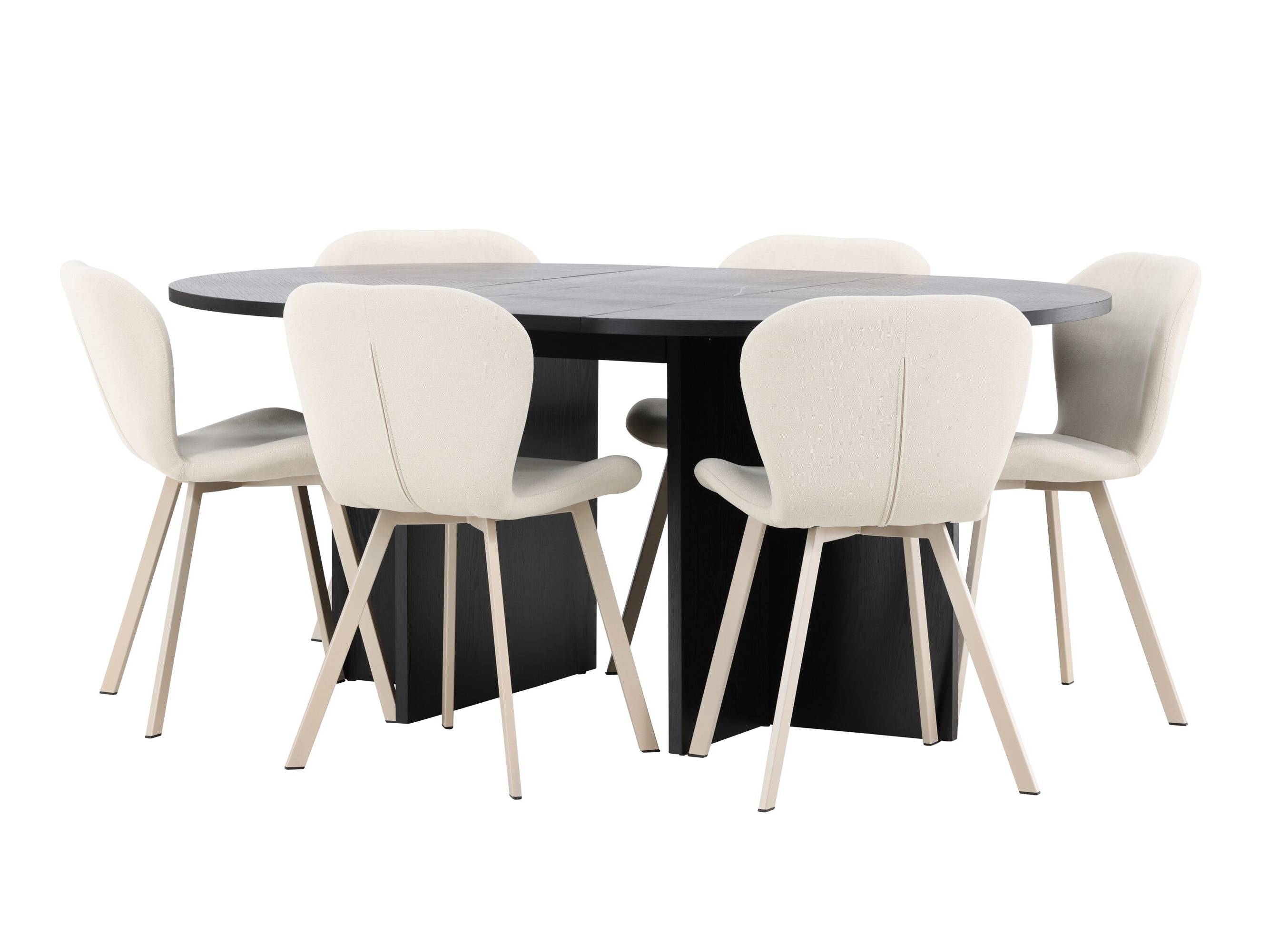 Valgomojo komplektas Dallas 5010 (Juoda)