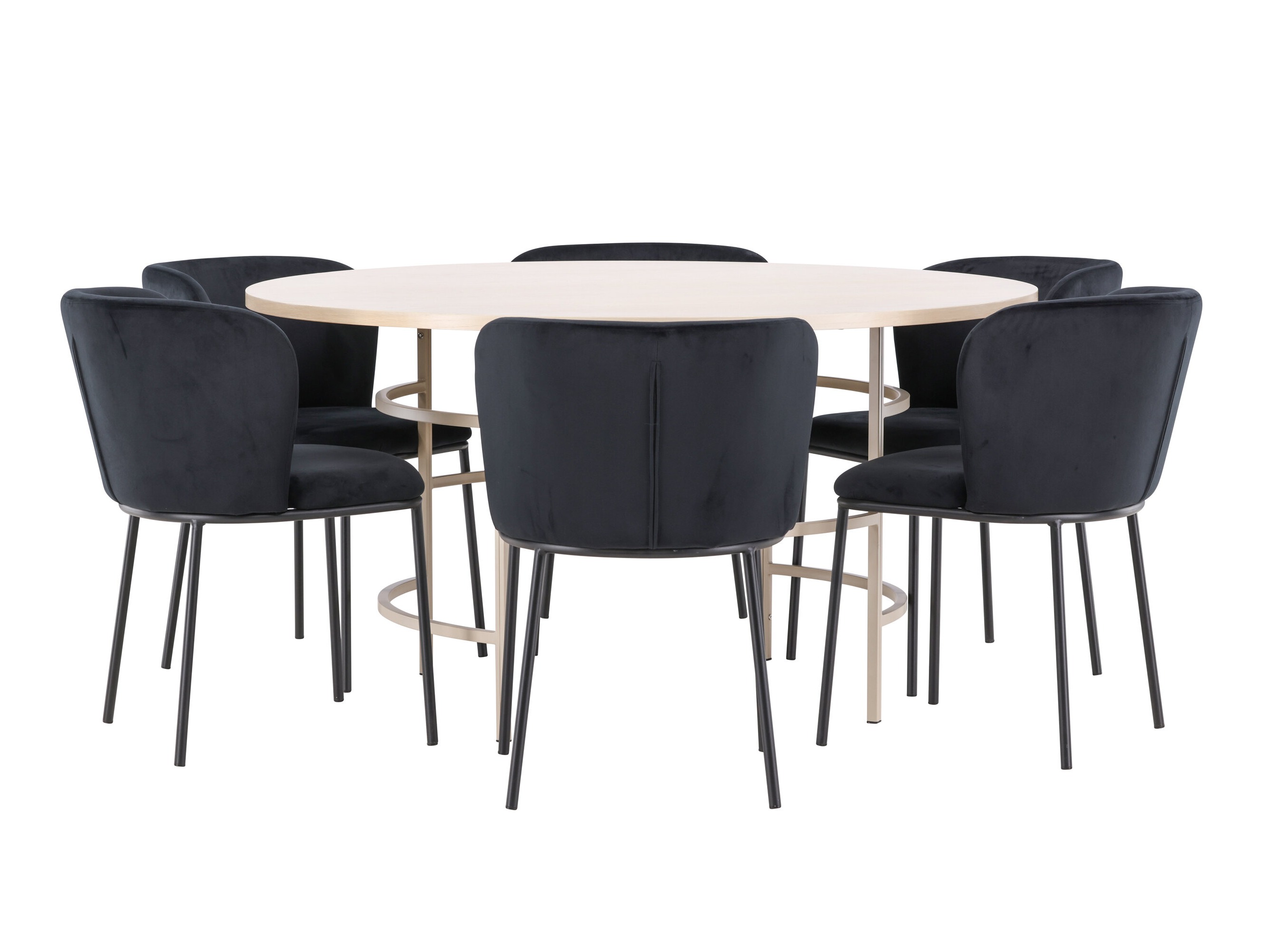 Valgomojo komplektas Dallas 5015 (Šviesi ruda)