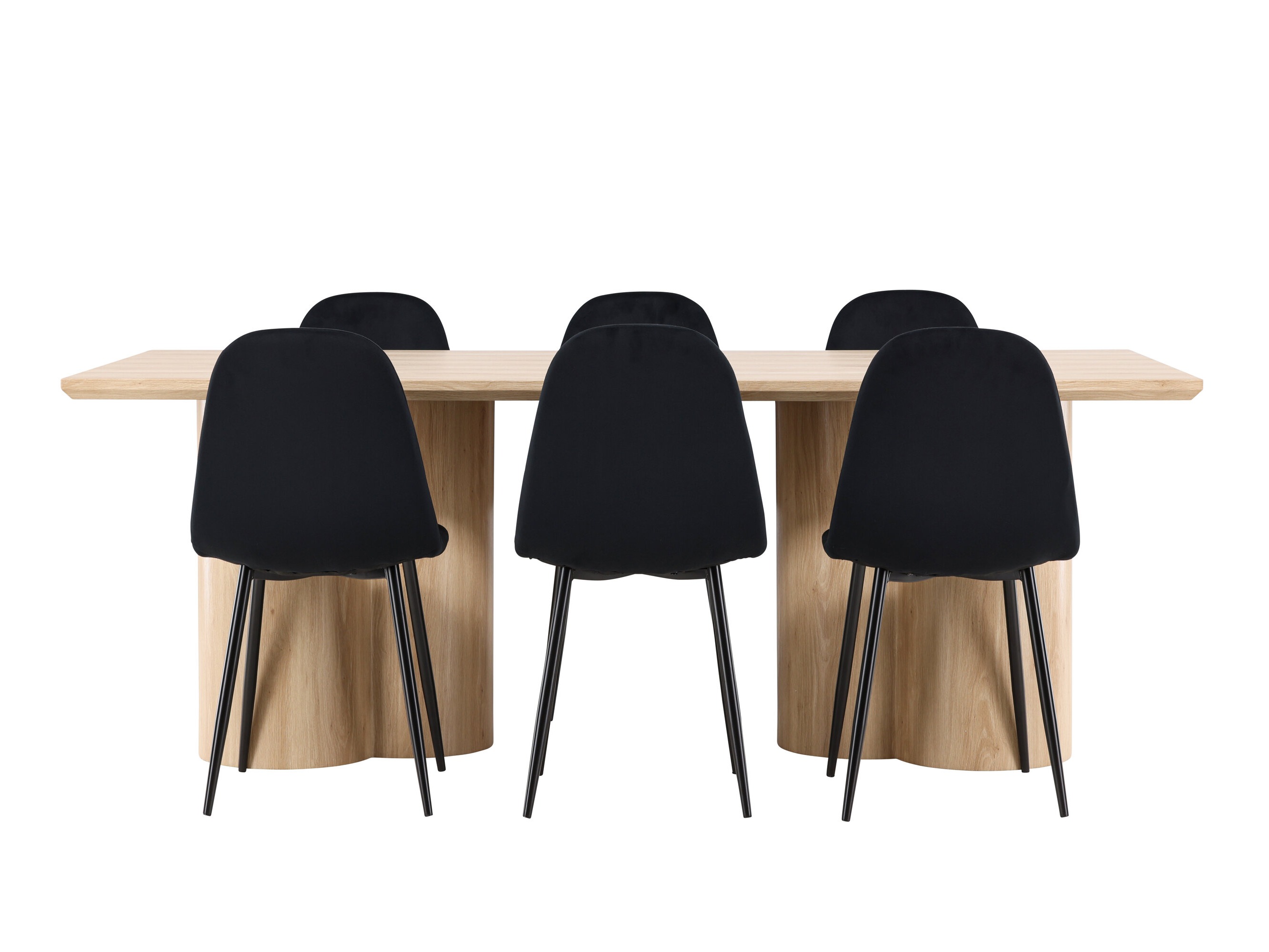 Valgomojo komplektas Dallas 5018 (Juoda)