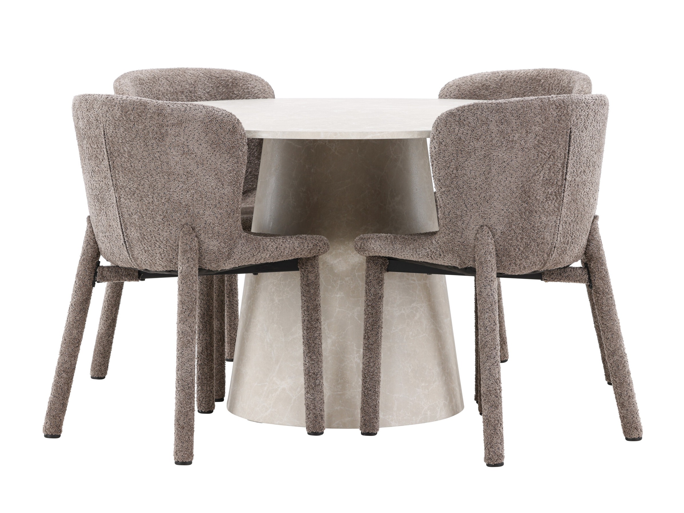 Valgomojo komplektas Dallas 5023 (Ruda)