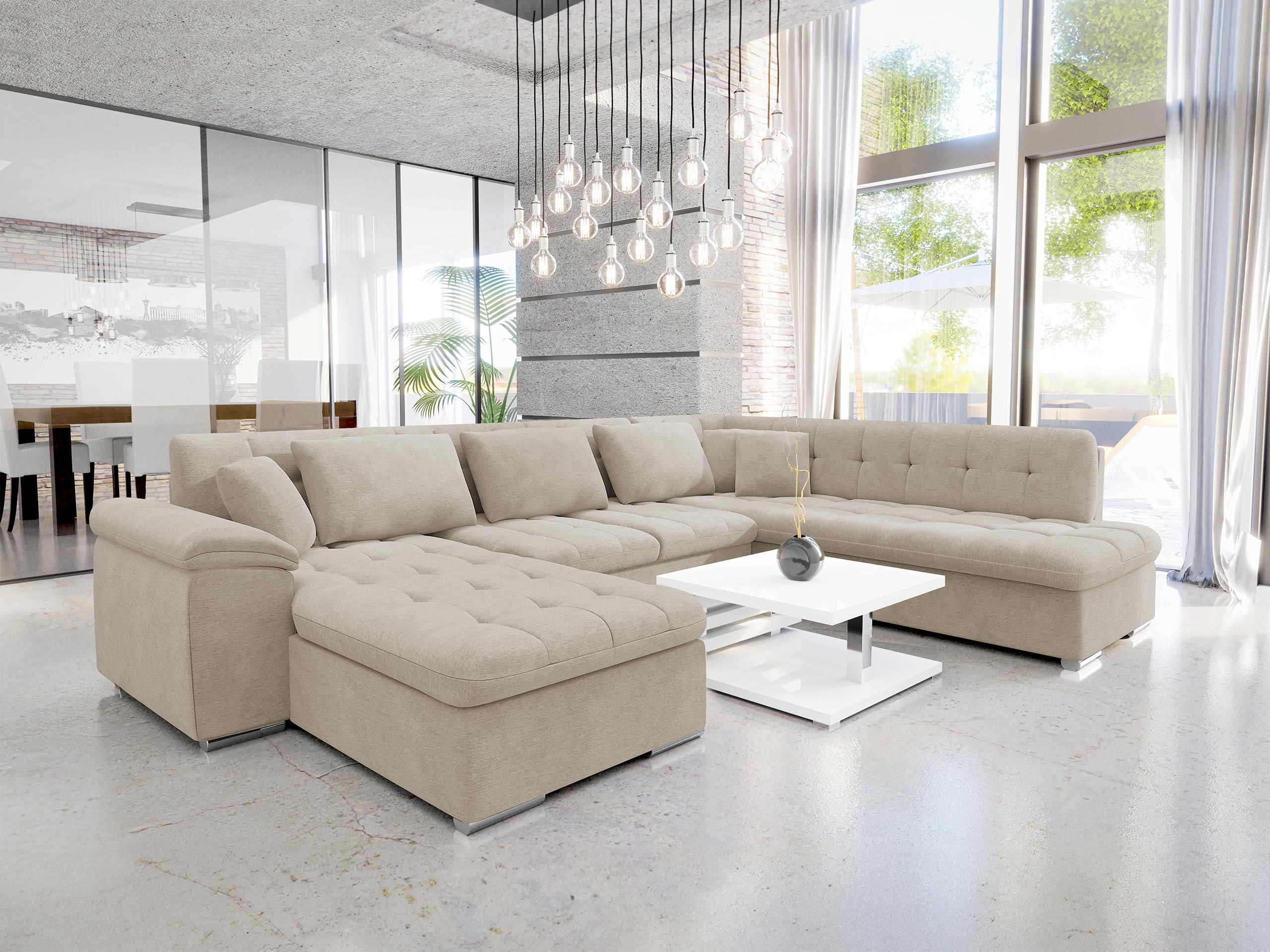 Minkštas kampas Comfivo Gemma (Kairinis)