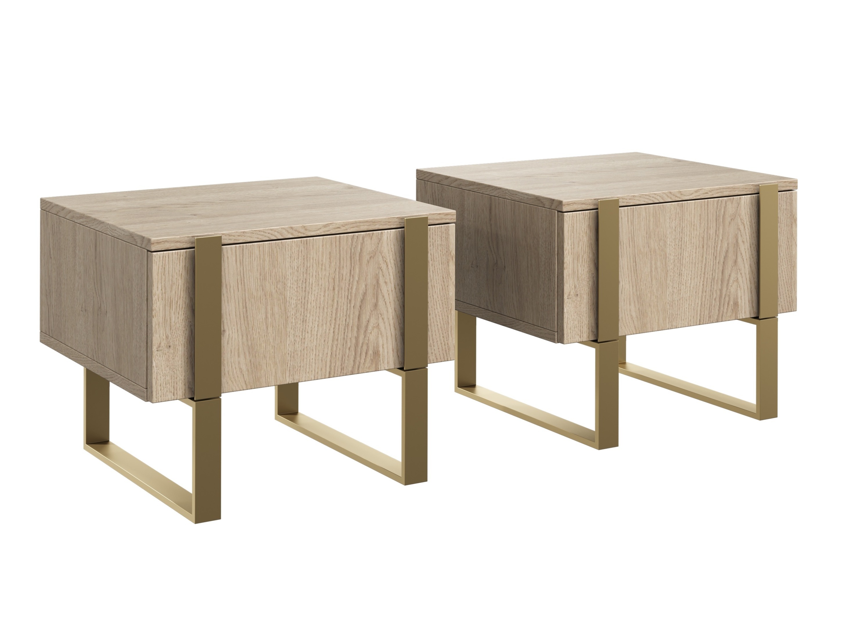 Naktinių staliukų komplektas Lortesu 111