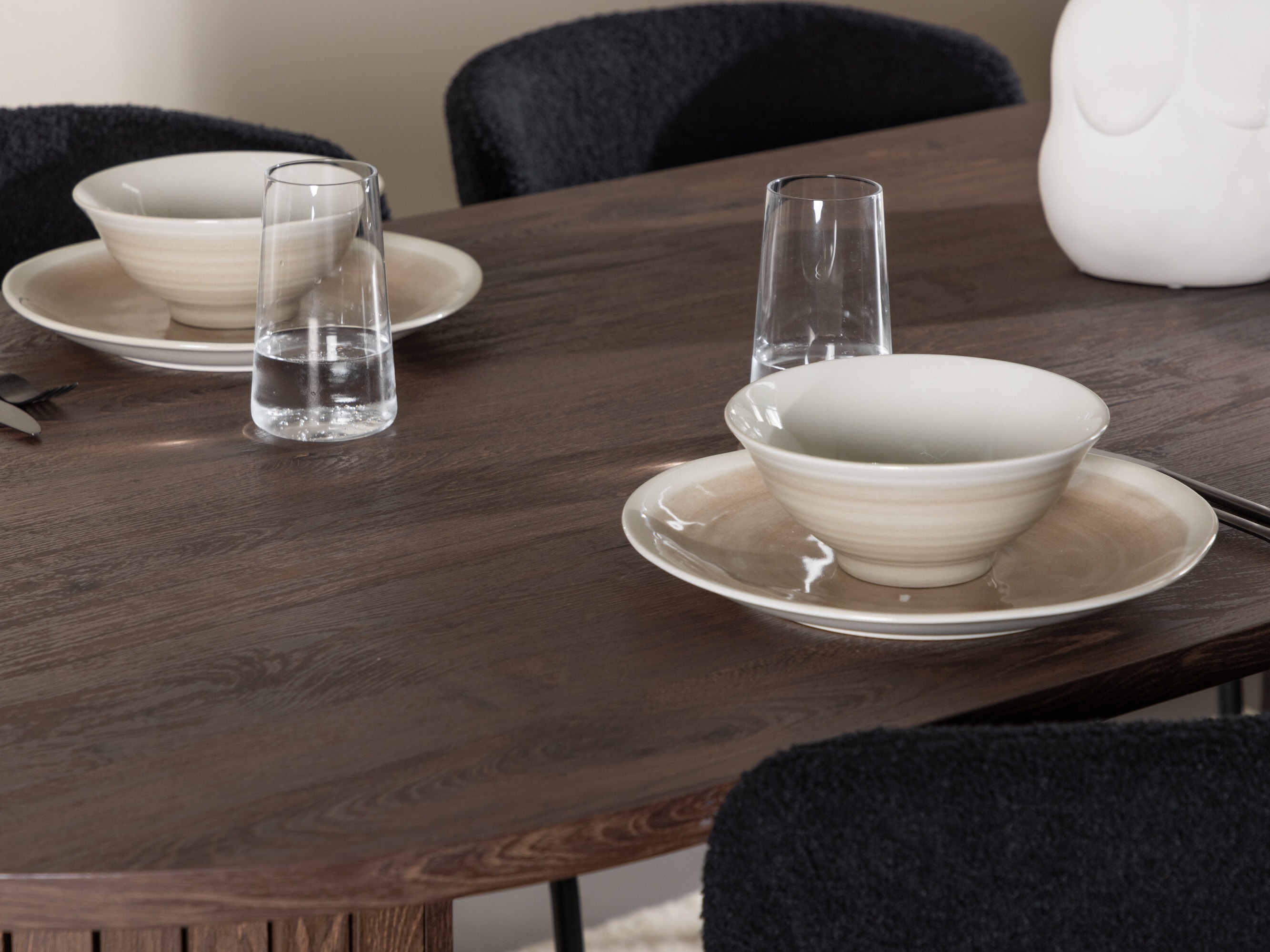 Valgomojo komplektas Dallas 5036 (Juoda)