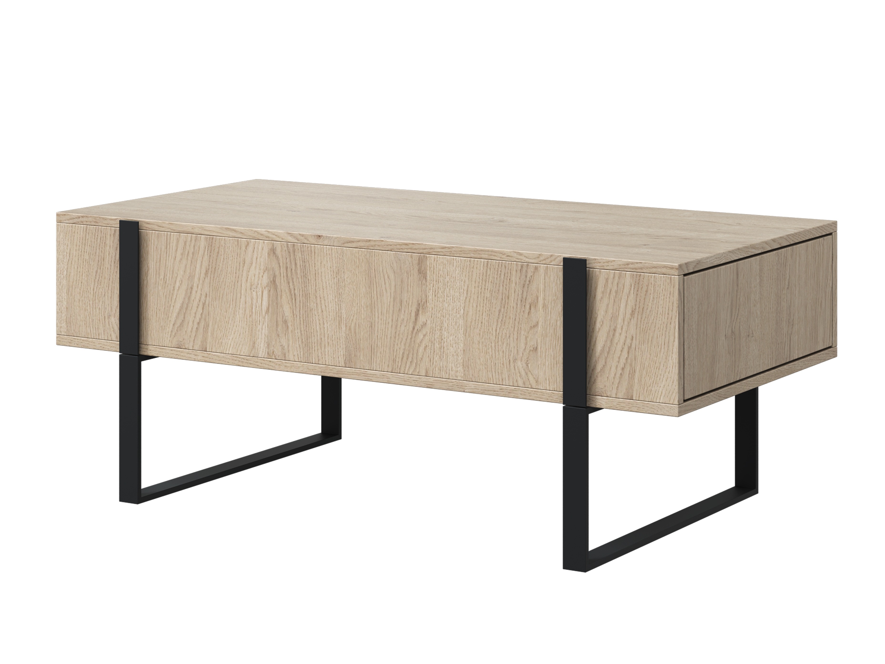 Žurnalinis staliukas Lortesu 110 (Juoda)