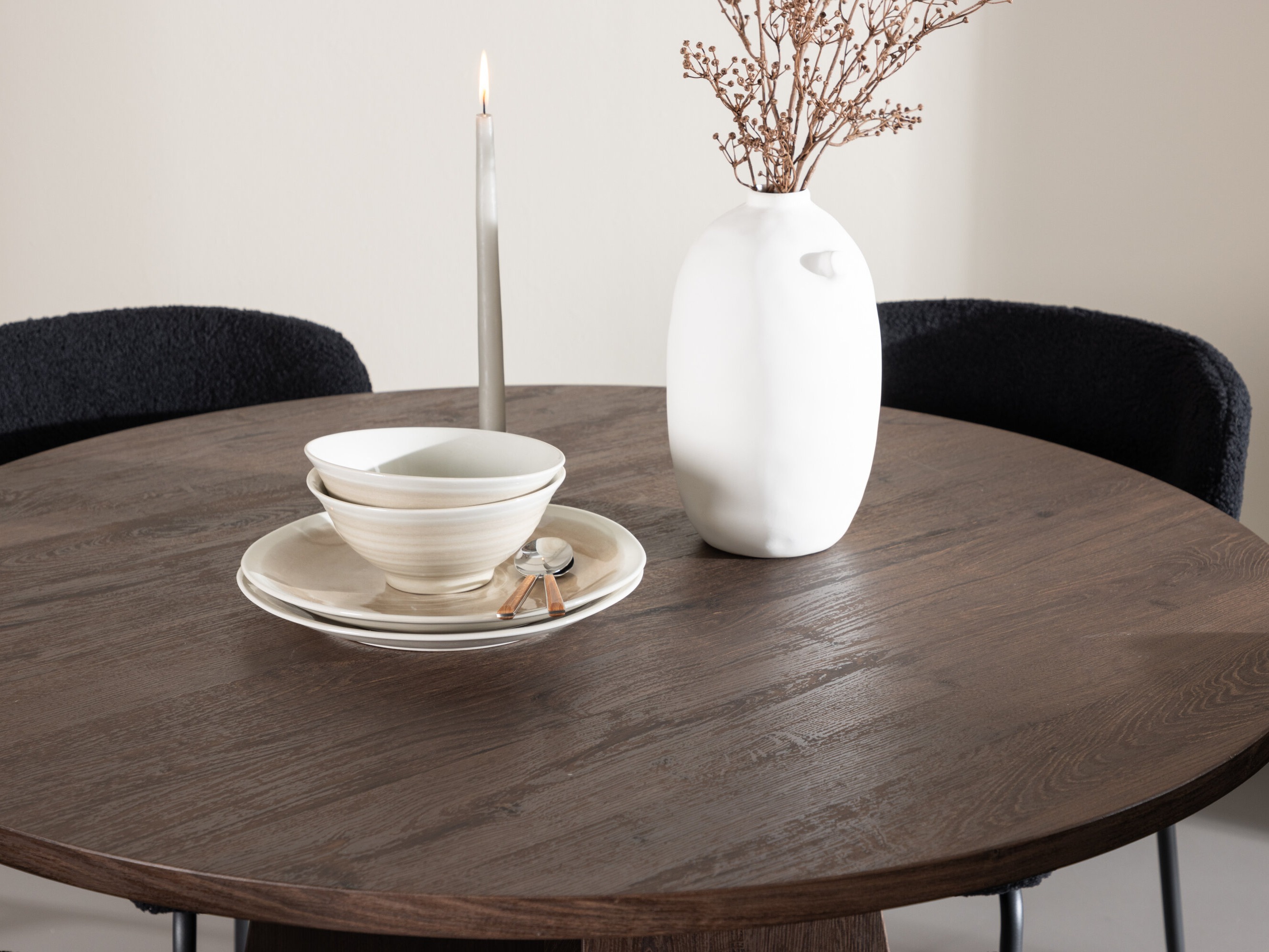 Valgomojo komplektas Dallas 5051 (Juoda)