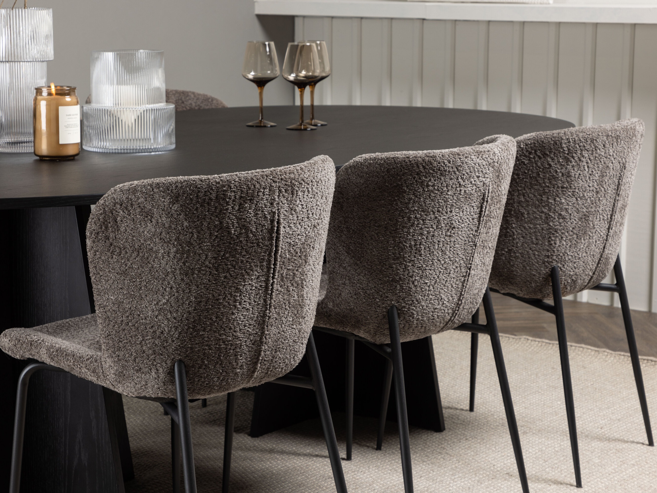 Valgomojo komplektas Dallas 5052 (Ruda)