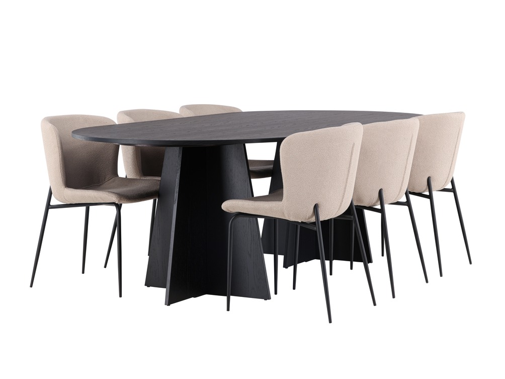 Valgomojo komplektas Dallas 5052 (Smėlinė)