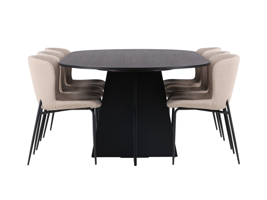 Valgomojo komplektas Dallas 5052 (Smėlinė)