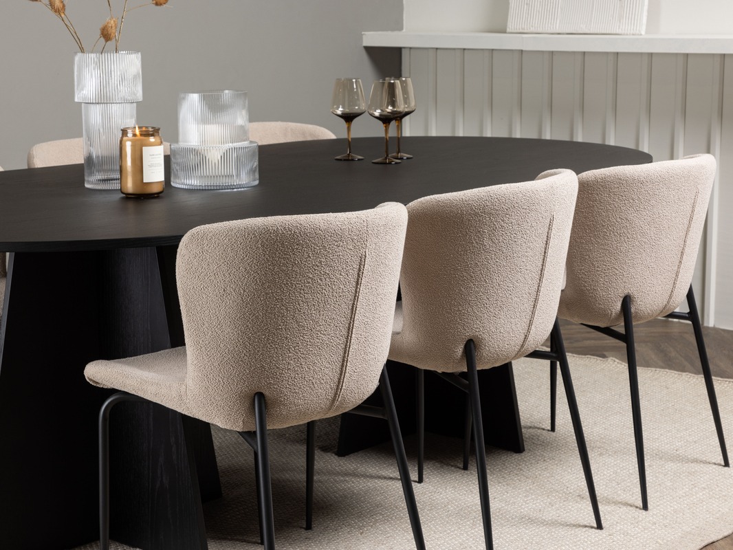 Valgomojo komplektas Dallas 5052 (Smėlinė)