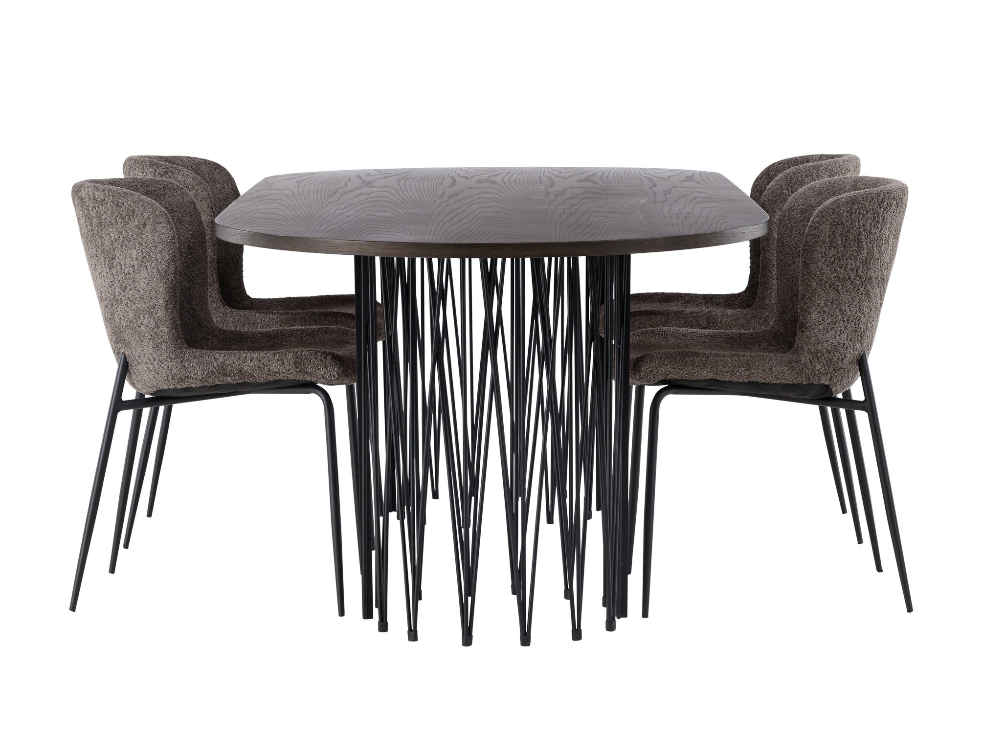 Valgomojo komplektas Dallas 5065 (Ruda)