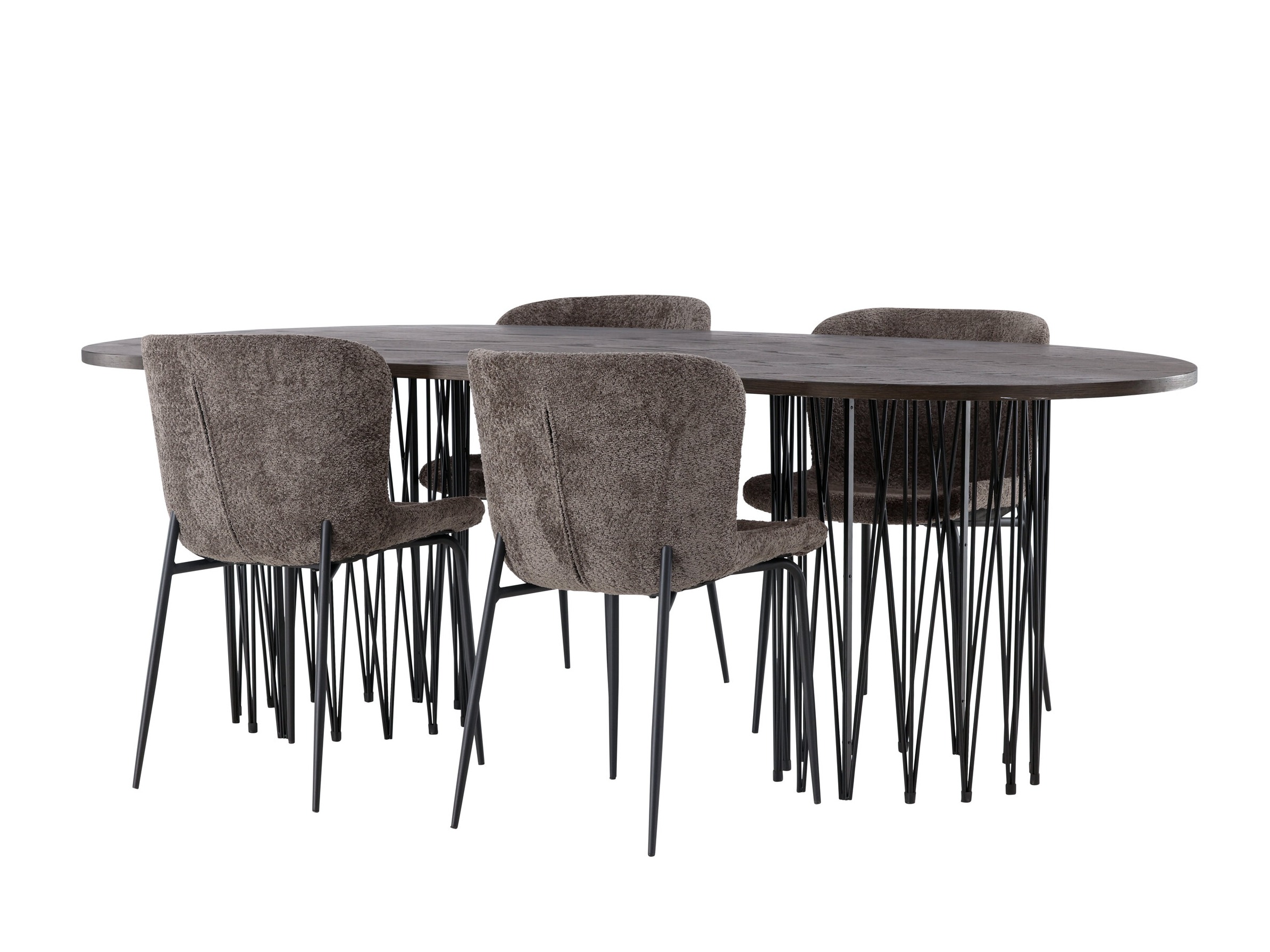 Valgomojo komplektas Dallas 5065 (Ruda)