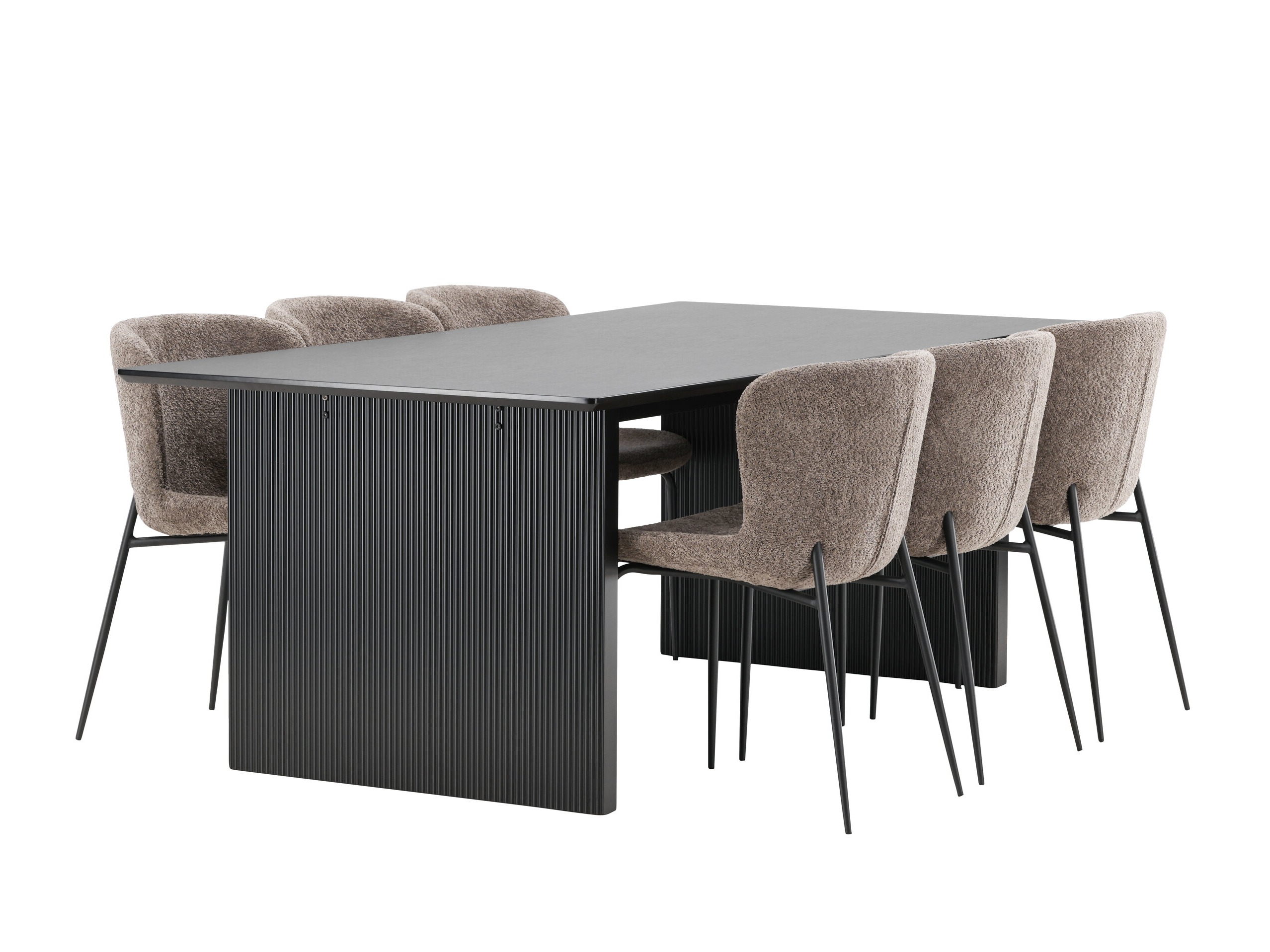 Valgomojo komplektas Dallas 5066 (Ruda)