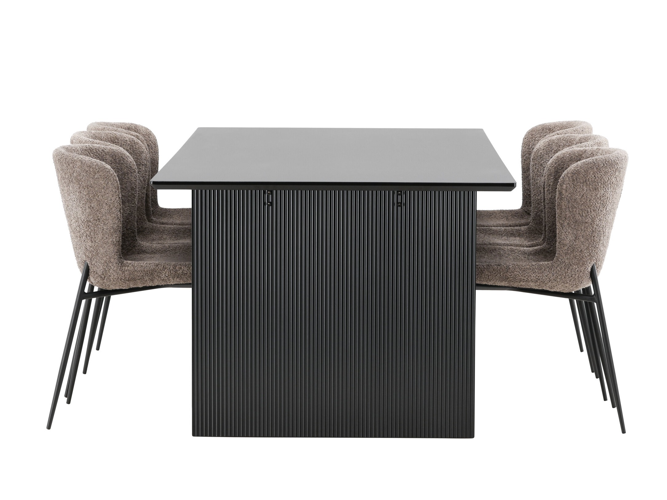 Valgomojo komplektas Dallas 5066 (Ruda)